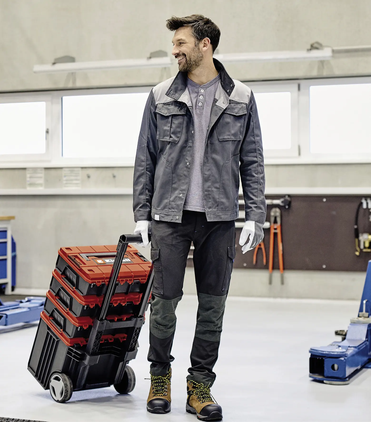 Einhell Werkzeug-Trolley E-Case Tower