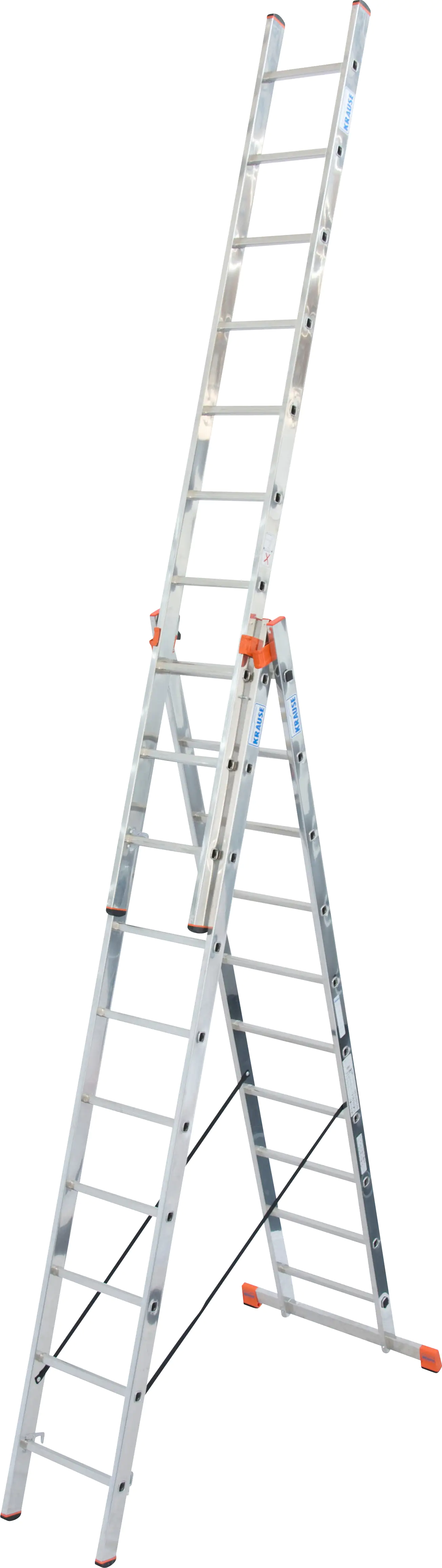 Krause Aluminium-Vielzweckleiter MONTO Triblio 7,65 m