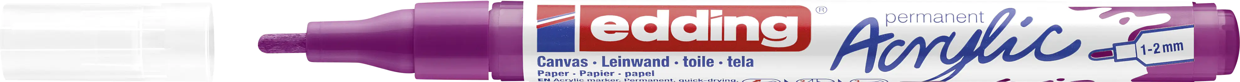 edding 5300 Acrylmarker fein beere: 1 - 2 mm