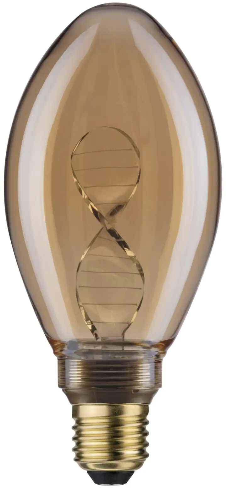 Paulmann LED Leuchtmittel Inner Glow Helix E27 3,5W gold