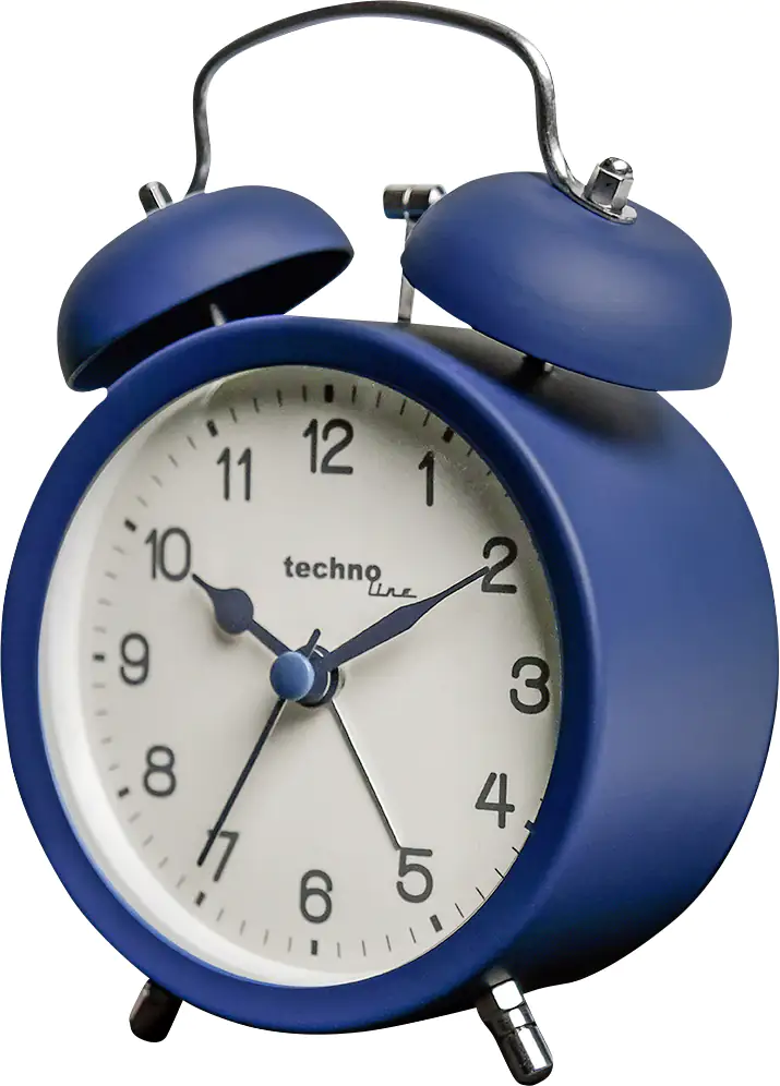 Technoline Doppelglockenwecker blau Technoline Doppelglockenwecker blau