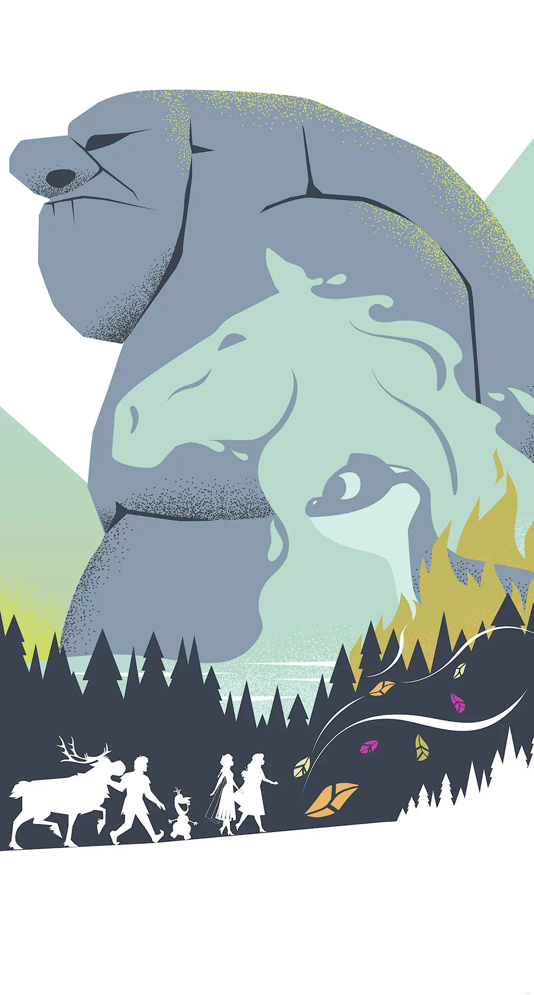 Komar Vlies Fototapete Frozen Adventure 150 x 280 cm 