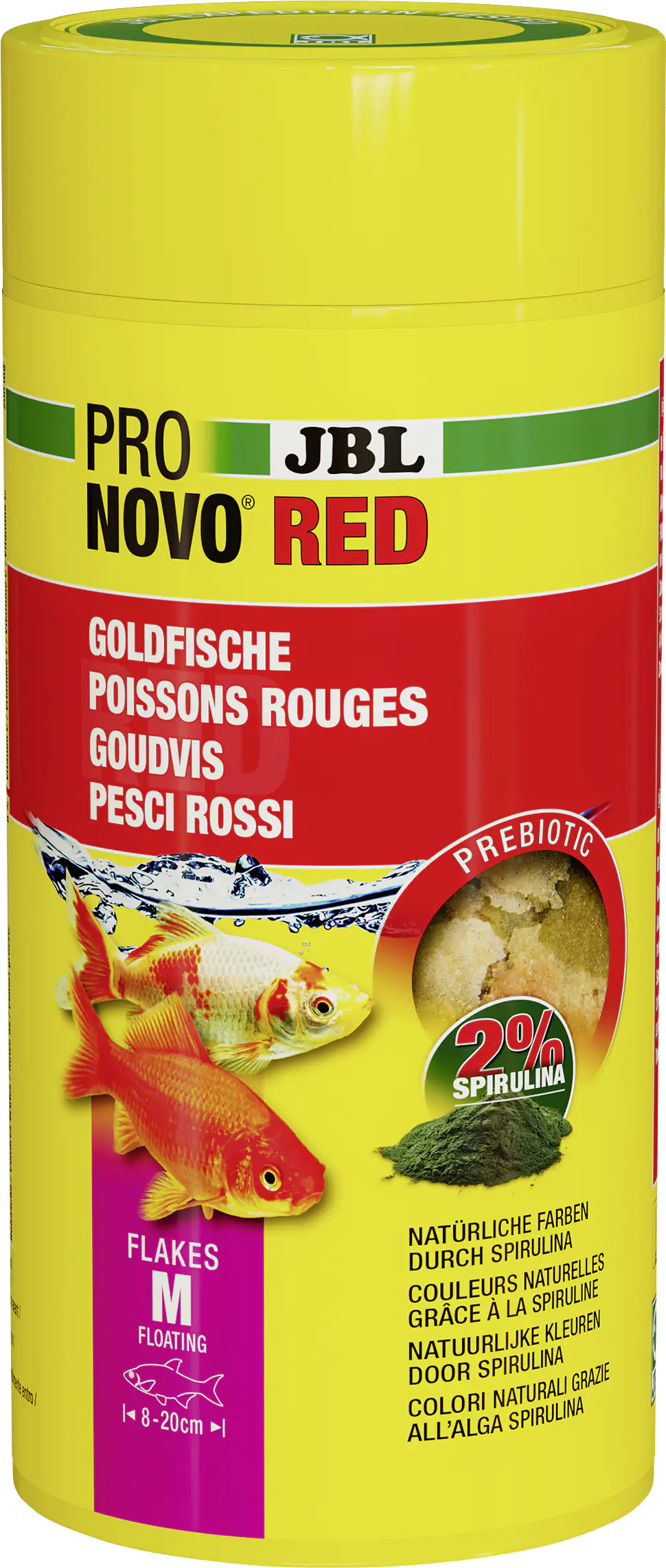 JBL Fischfutter Pronovo RedFlakes M Fischfutterflocken 1000 ml