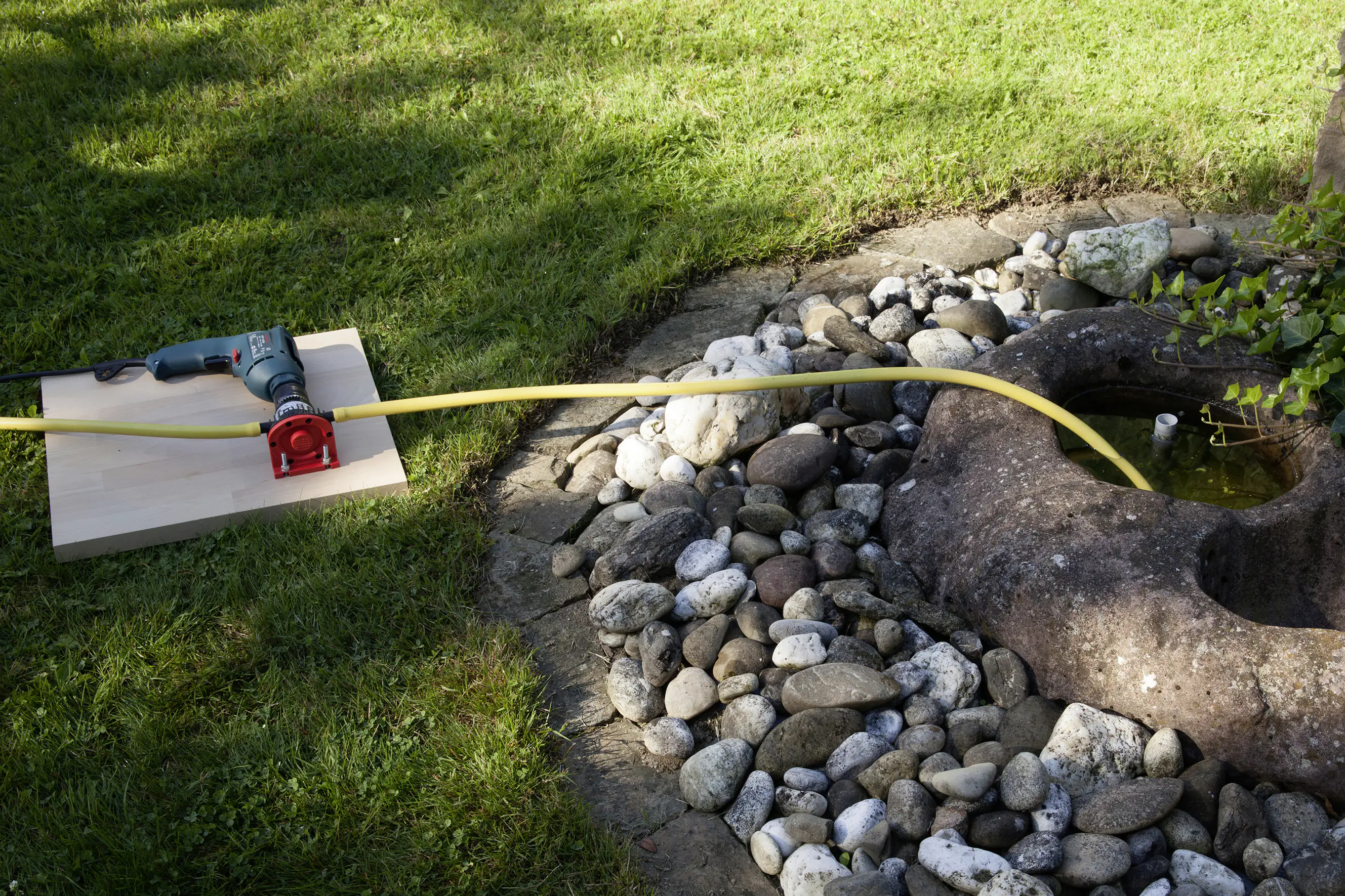 Wolfcraft Bohrmaschinen-Pumpe 1300 l/h mit Kunststoffgehäuse Wolfcraft Bohrmaschinen-Pumpe 1300 l/h mit Kunststoffgehäuse