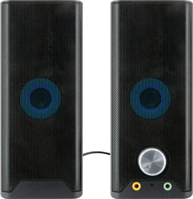 Schwaiger Bluetooth Lautsprecher Lichteffekte USB 2.0 A, 4x Klinkenstecker, schwarz