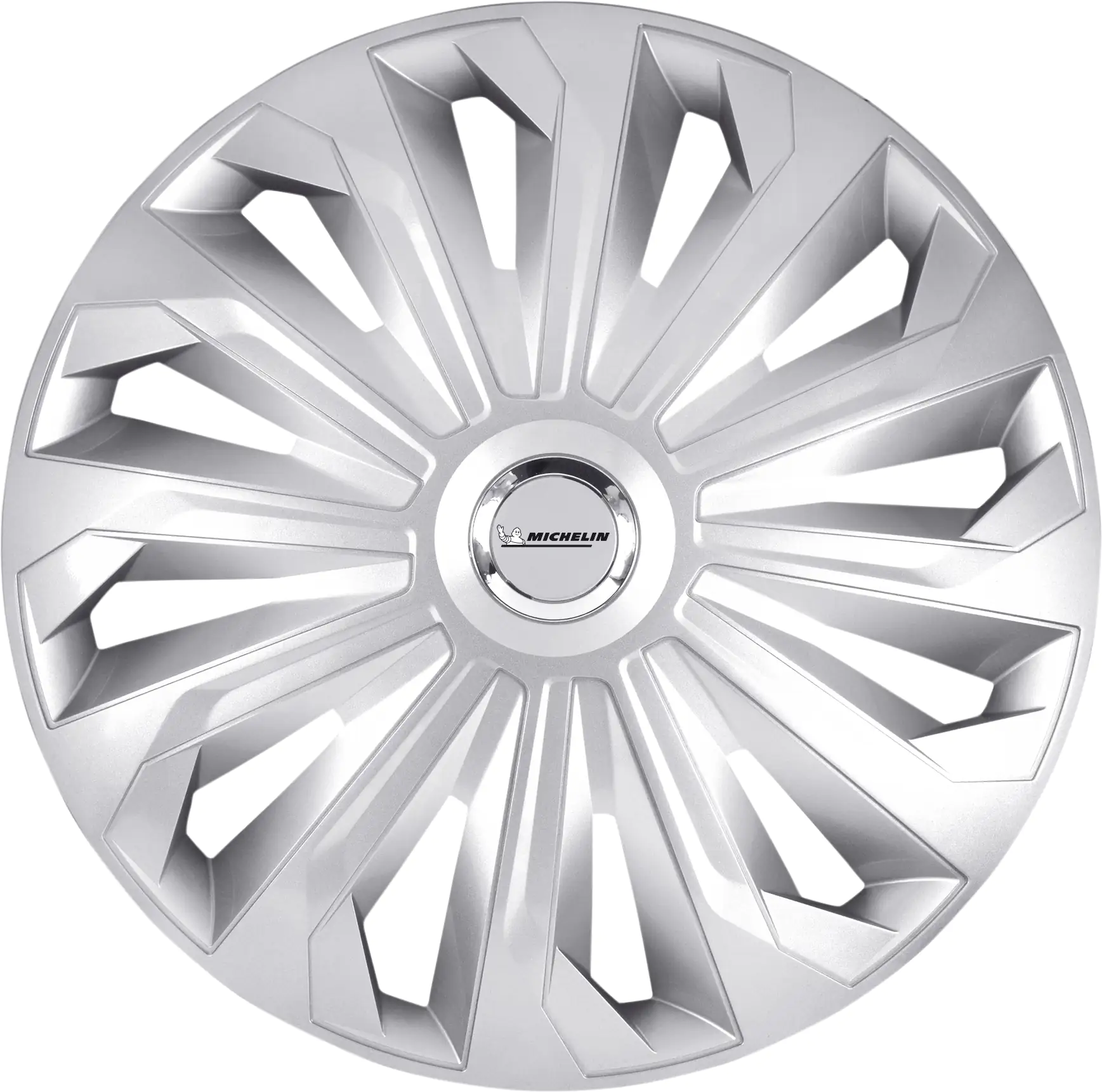 Michelin Radzierblenden Monique 38 cm (15 Zoll) silber 4 Stück