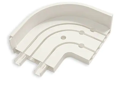 Gardinia Rundbogen weiß