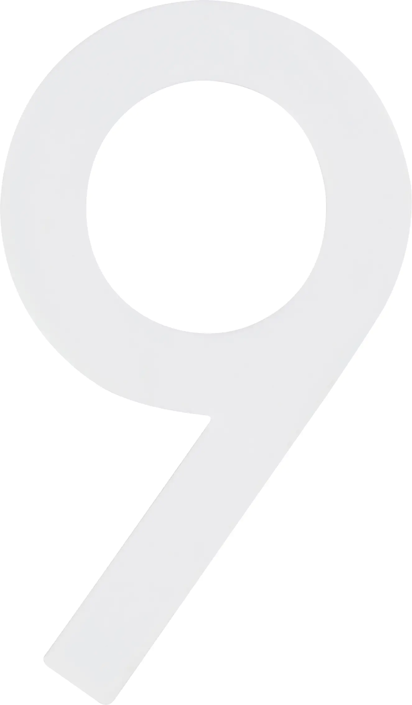 Alpertec Hausnummer 9 Selbstklebend Nachtleuchtend