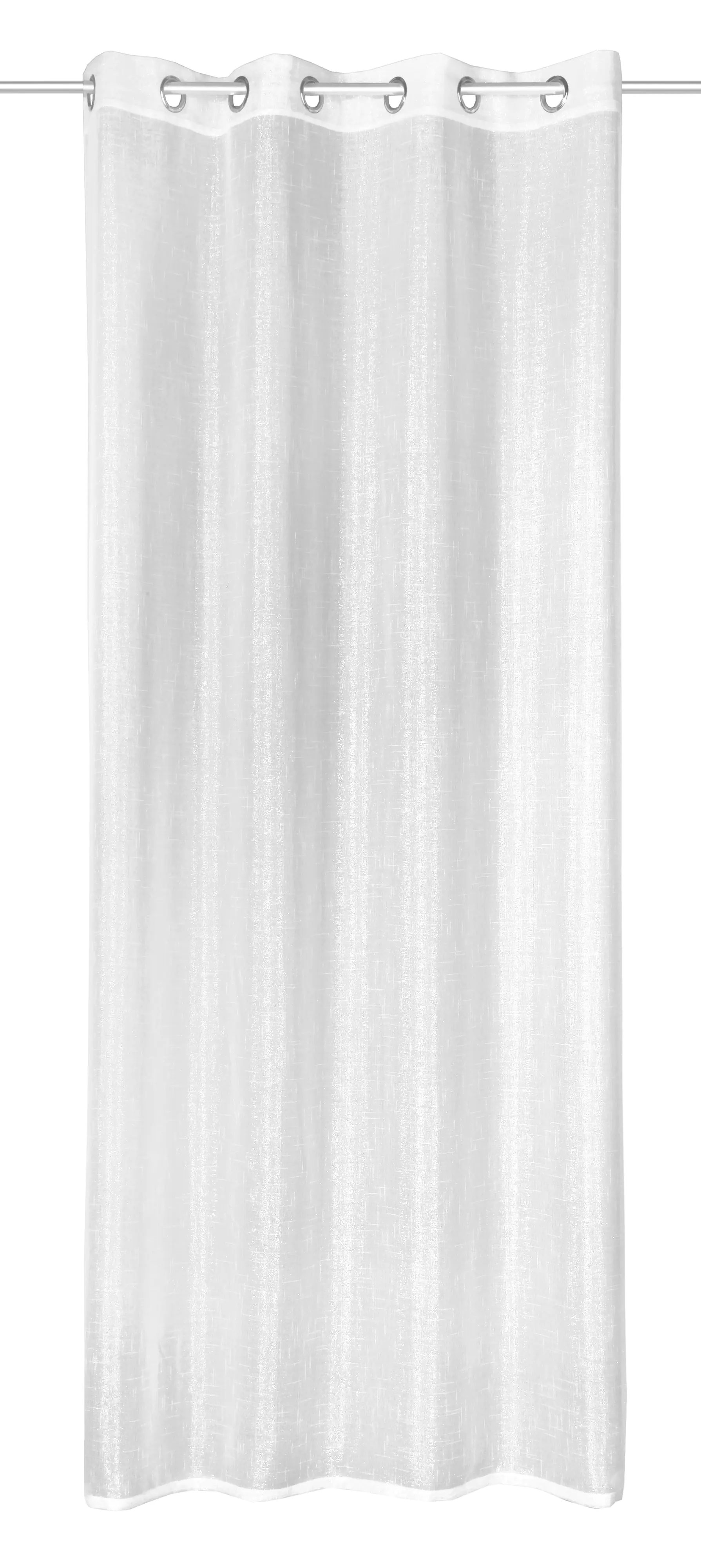 Neusser Collection Ösenschal Inka weiß, 135 x 245 cm