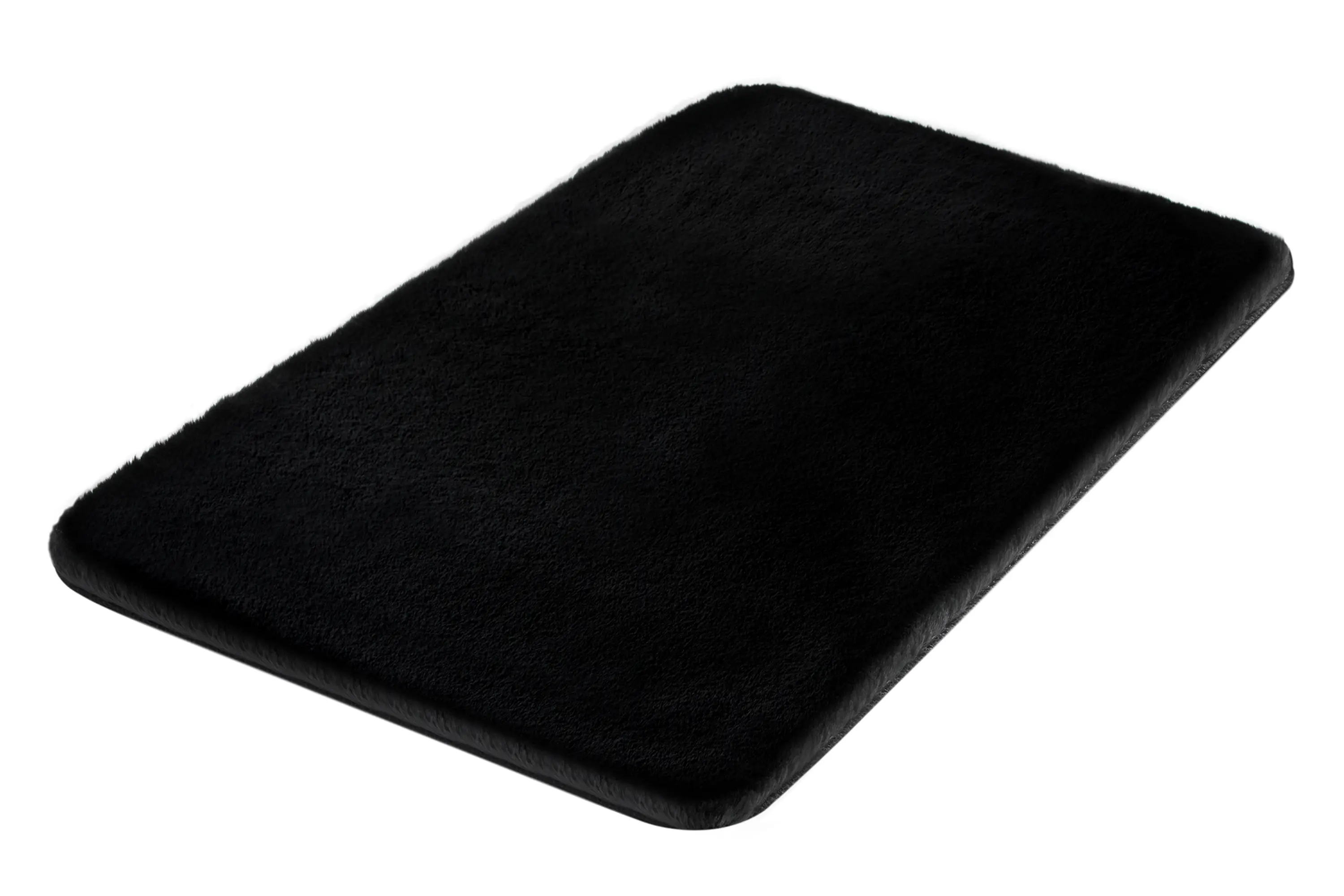 Kleine Wolke Badteppich Cony schwarz 60 x 100 cm