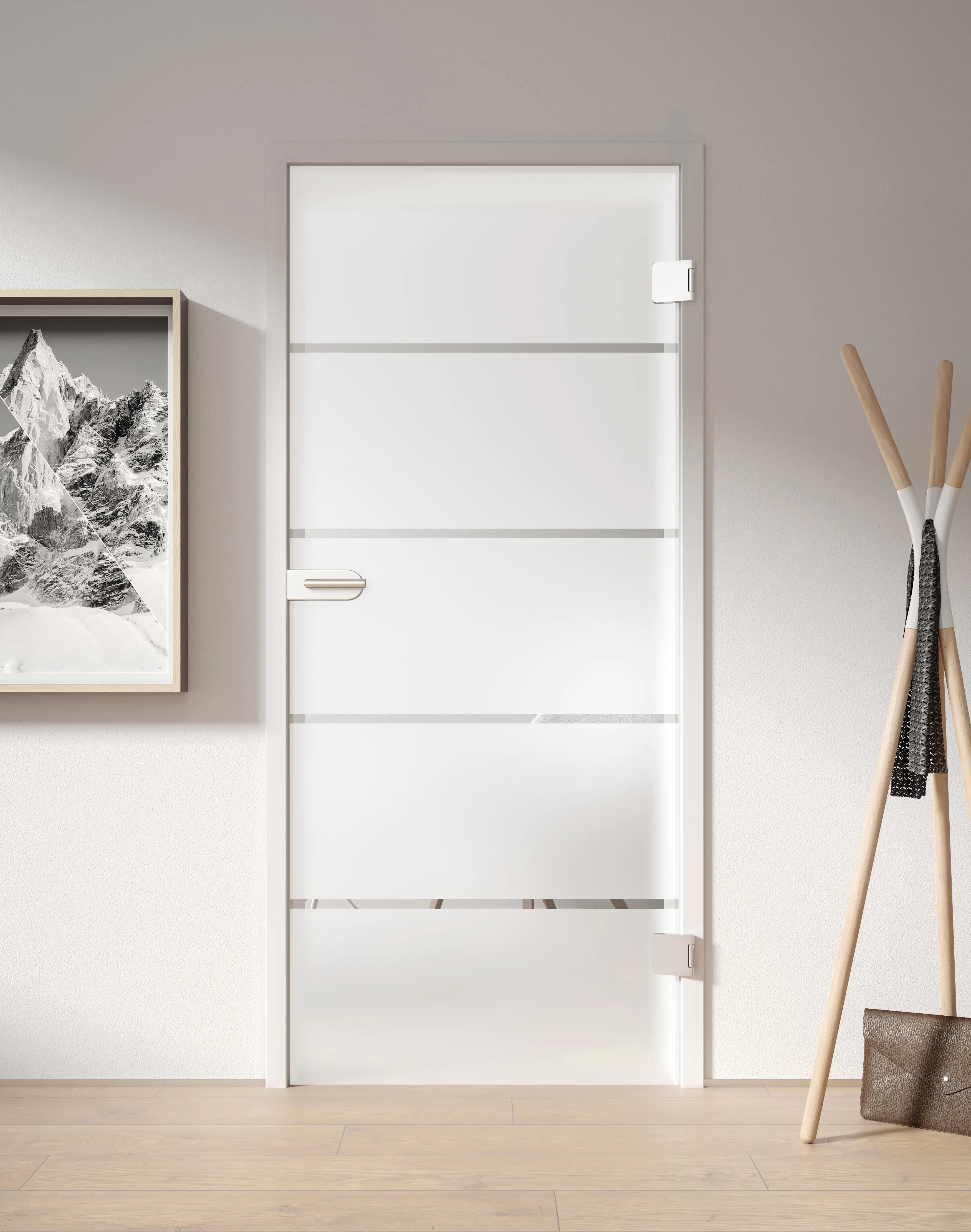 Ambiente Glas-Drehtür DIN rechts Dekor S 36/15 ESG Glas Ambiente Glas-Drehtür DIN rechts Dekor S 36/15 ESG Glas