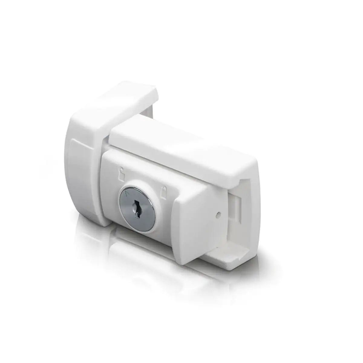 Burg Wächter Tür-Fensterriegel 80 x 45 mm weiß Burg Wächter Tür-Fensterriegel 80 x 45 mm weiß