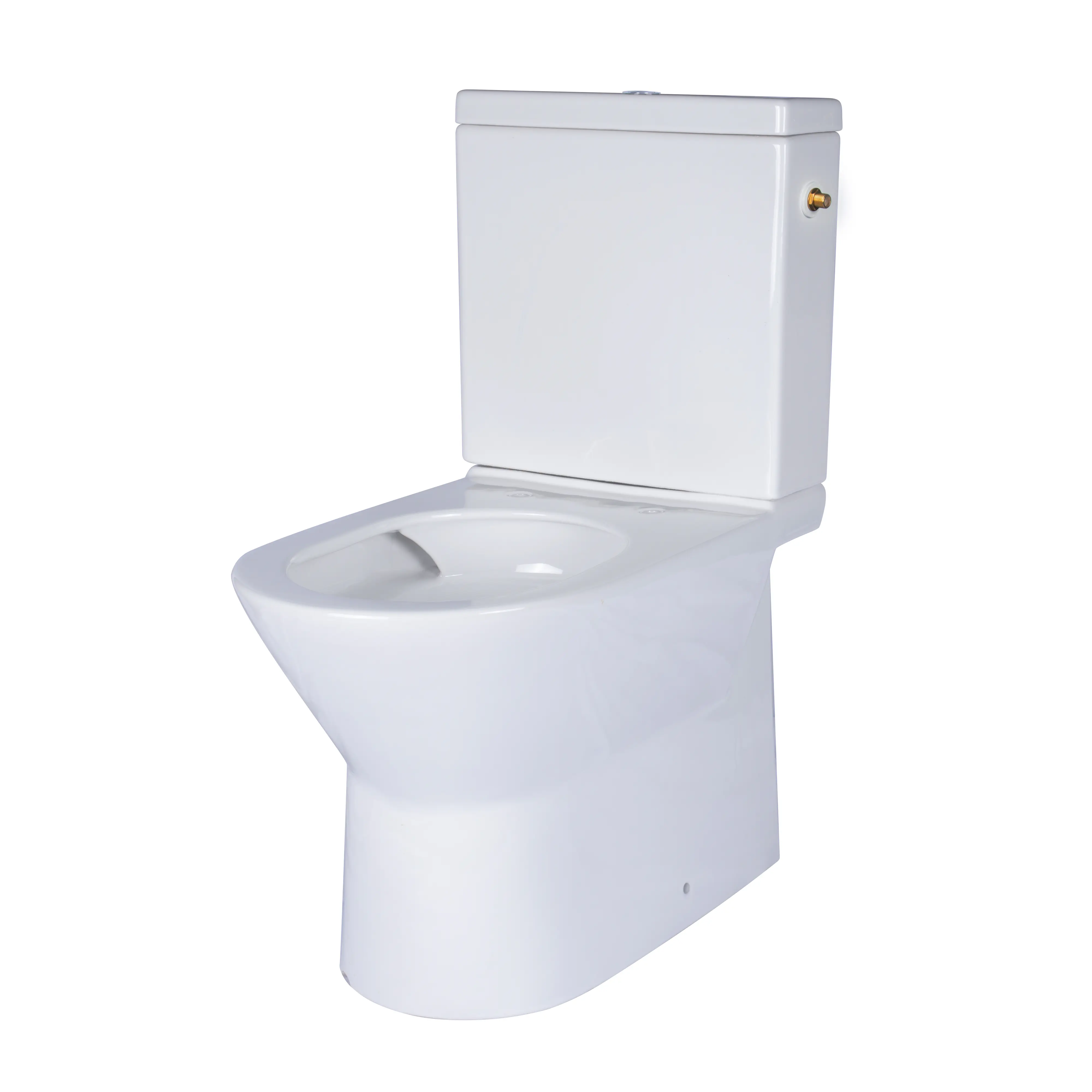 Primaster Stand WC spülrandlos Tiefspüler Mara weiß inkl. WC-Sitz und Spülkasten