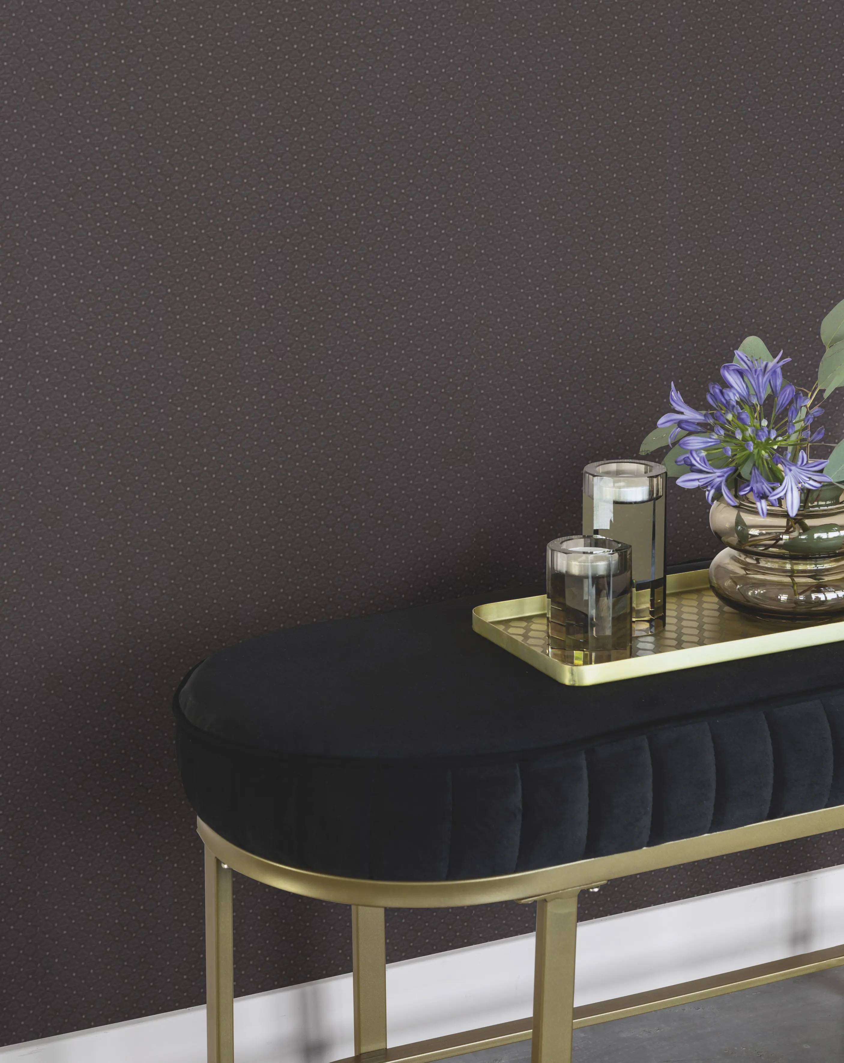 Rasch Vliestapete 506785 Tapetenwechsel II grafisch glitzer schwarz 10,05 x 0,53 m