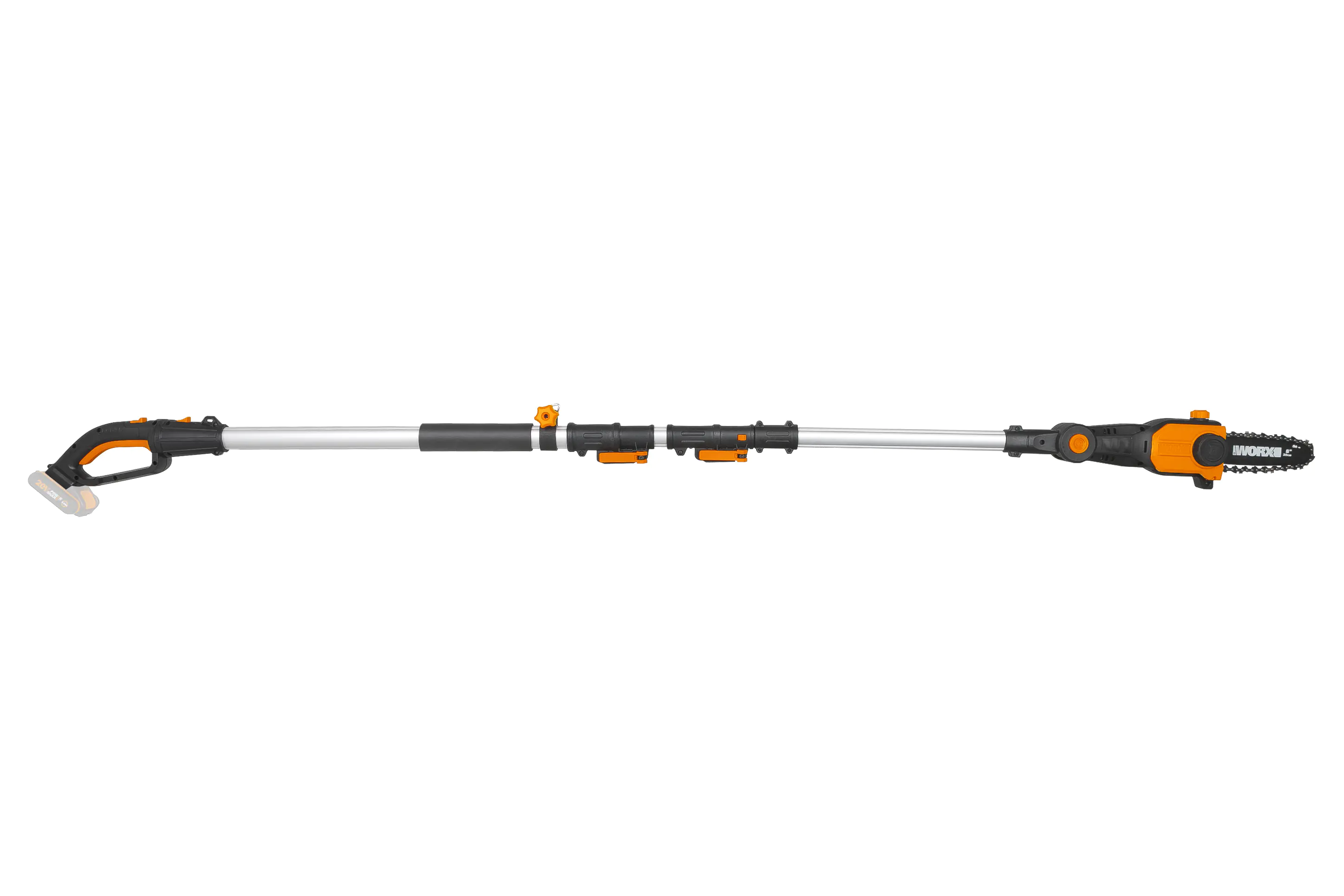Worx Akku-Teleskop-Hochentaster WG349E.9 20 V 20 cm ohne Akku und Ladegerät