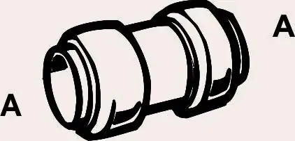 Cornat Muffe Ø 22 mm