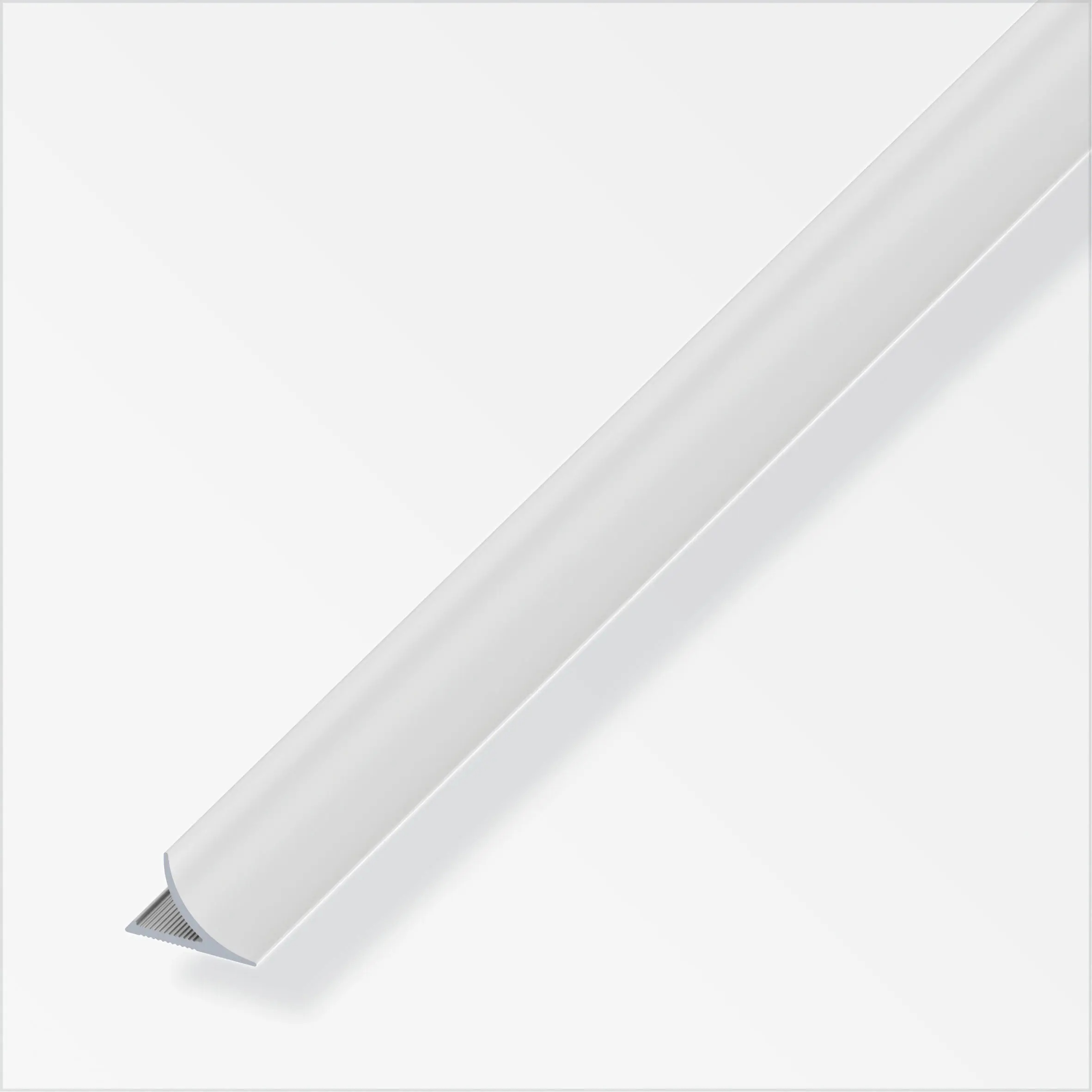 alfer Randfugeabdeckprofil 1 m, 8 x 13 mm Aluminium eloxiert silber