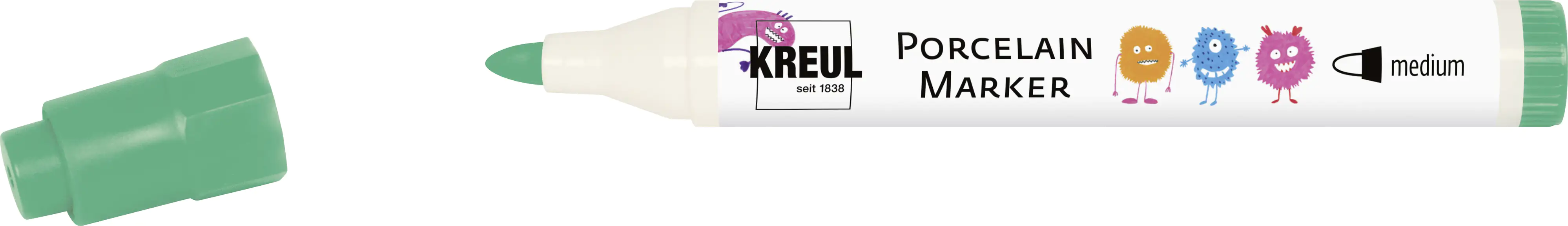 Kreul PorcelainPen easy dunkelgrün 1 - 3 mm Kreul PorcelainPen easy dunkelgrün 1 - 3 mm