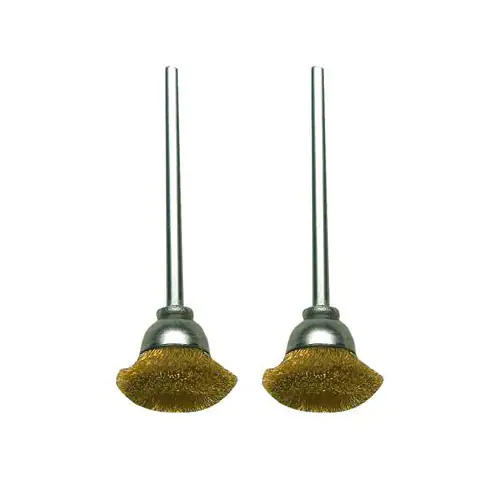 Proxxon Micromot Topfbürsten Messing 2 Stück