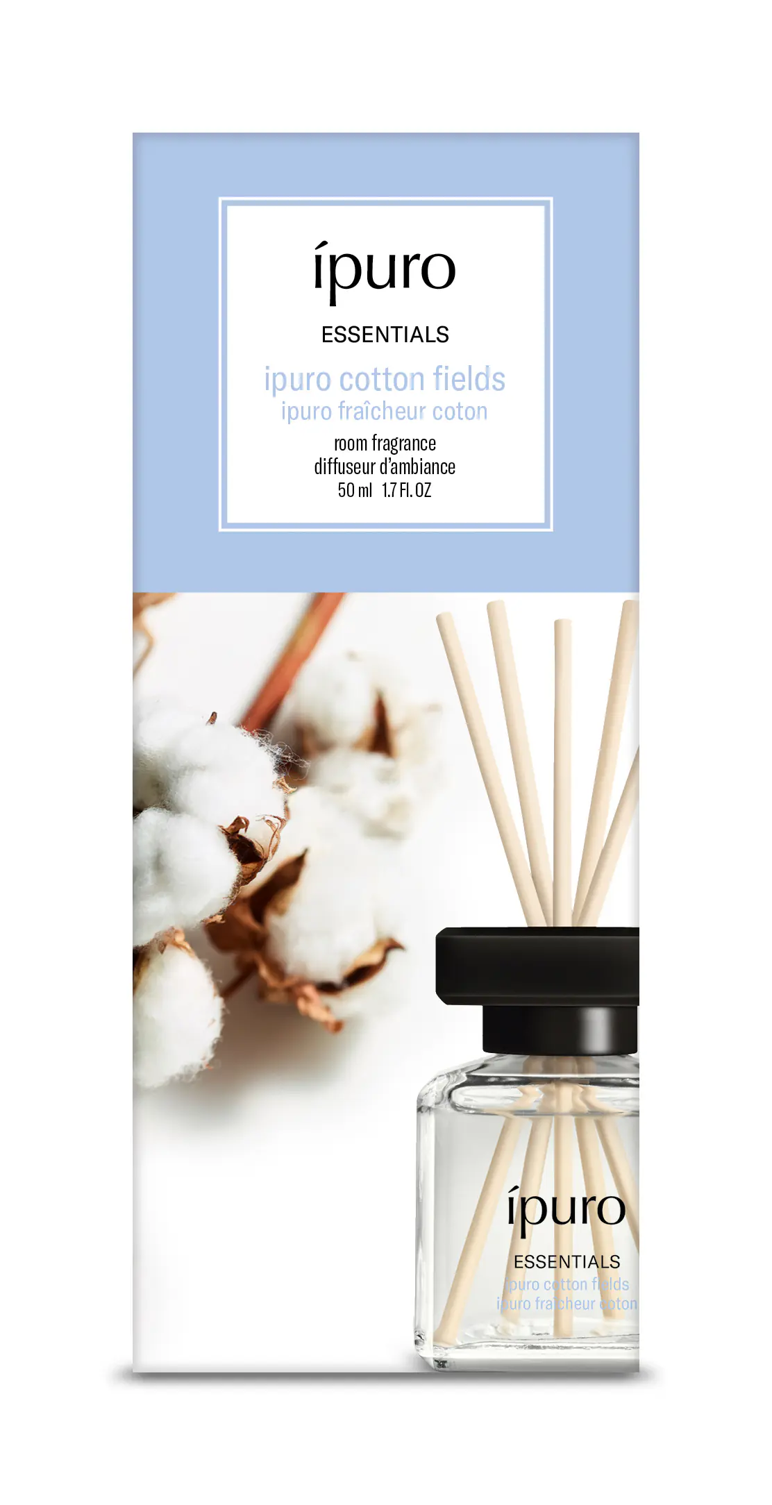 ipuro Raumduft Essentials Cotton Fields 50 ml