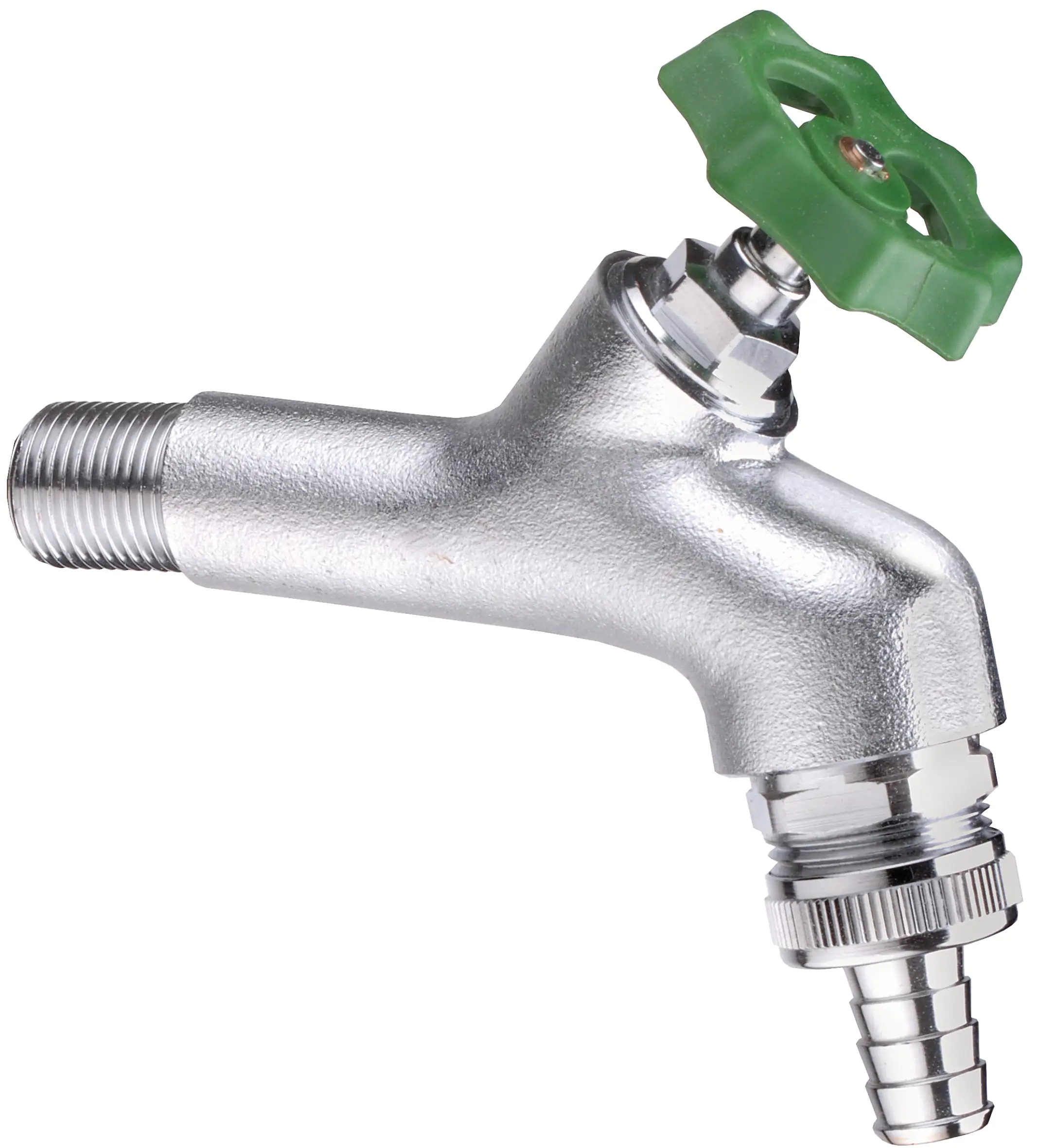 Cornat Gartenventil matt-verchromt 1/2" AG Messing matt-verchromt, 1/2" AG