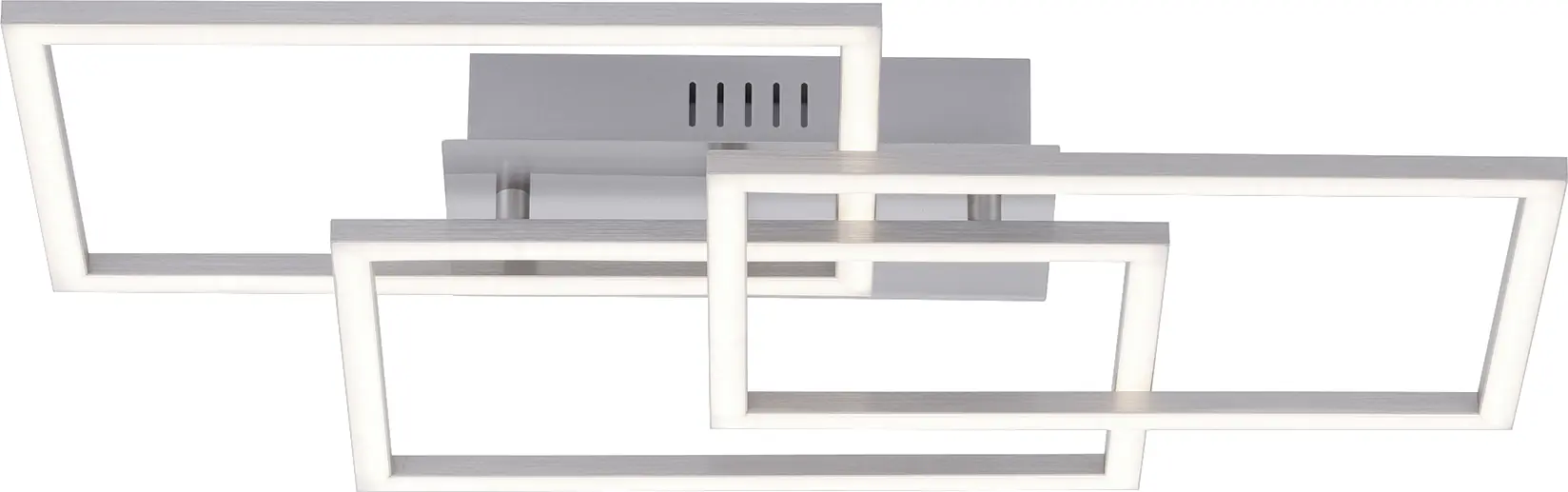 JustLight LED Deckenleuchte Iven 54 x 33,5 cm dimmbar, warmweiß