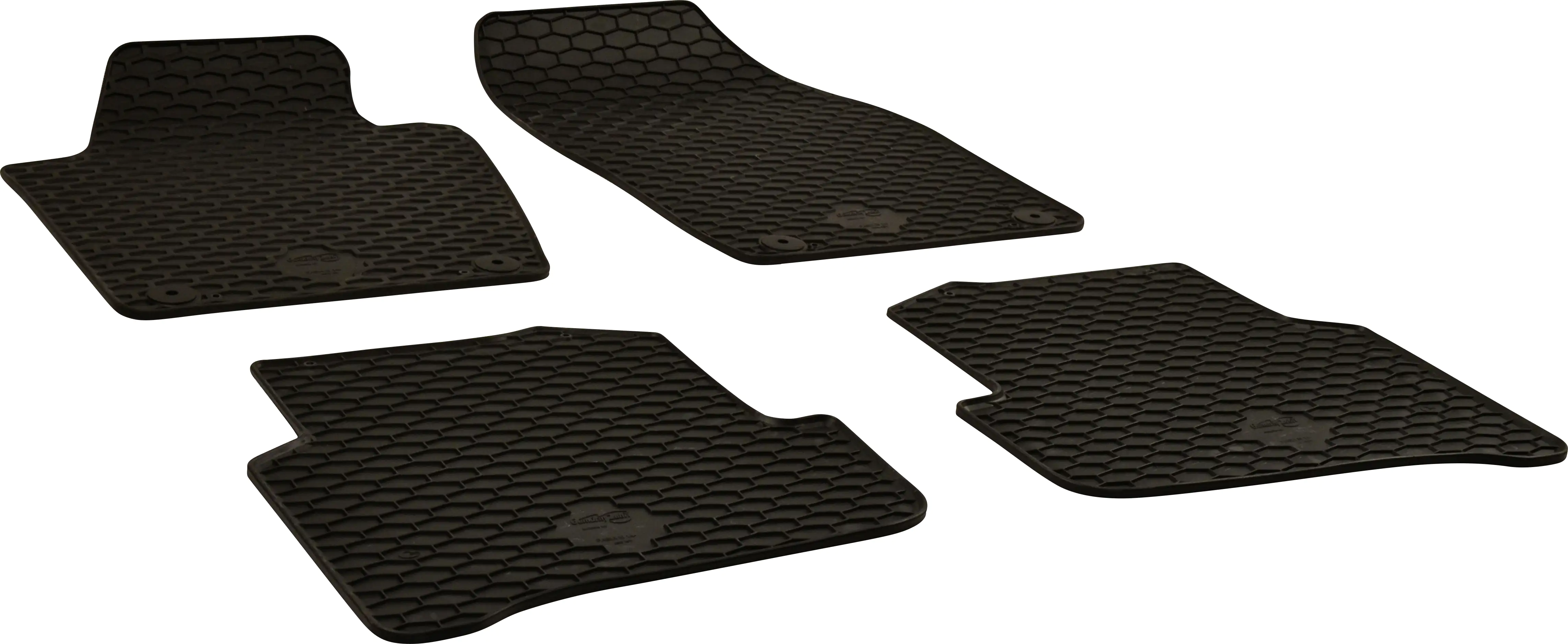 9001778507976 Walser Passform Fußmatten Gummi RubberLine für Skoda Fabia III 08/2014-Heute 4-teilig