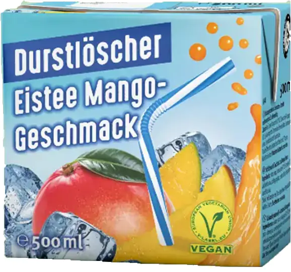 Durstlöscher Eistee Mango 0,5 l Tetra Pack