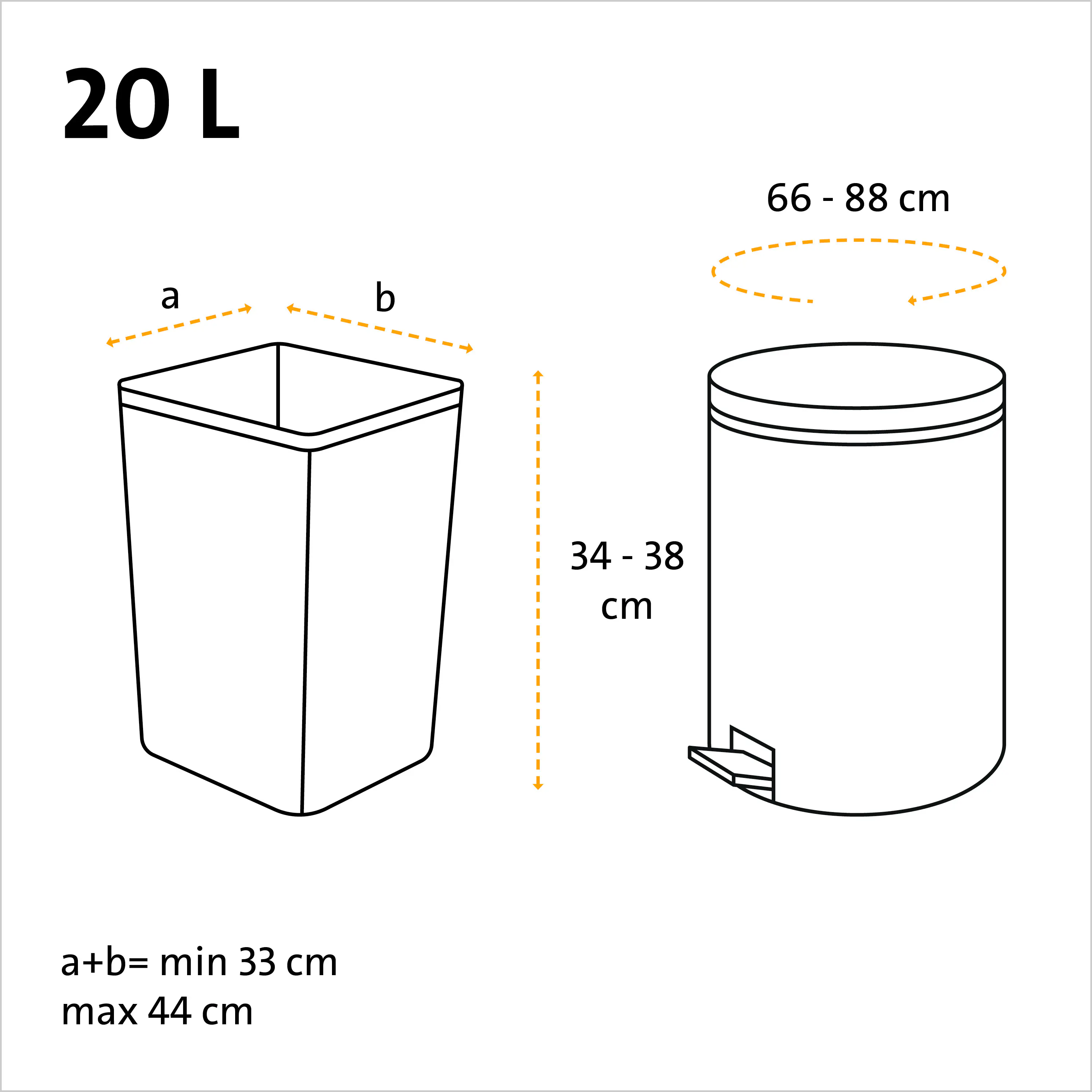 Swirl® Duft-Müllbeutel Vanille-Lavendel 20 L Reißfest & Dicht