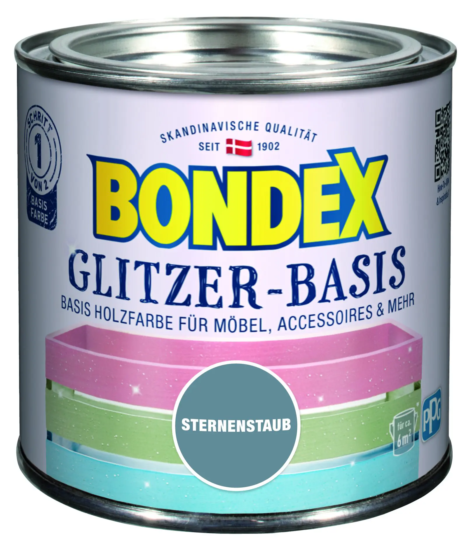 Bondex Glitzer-Basis 500 ml basis sternenstb