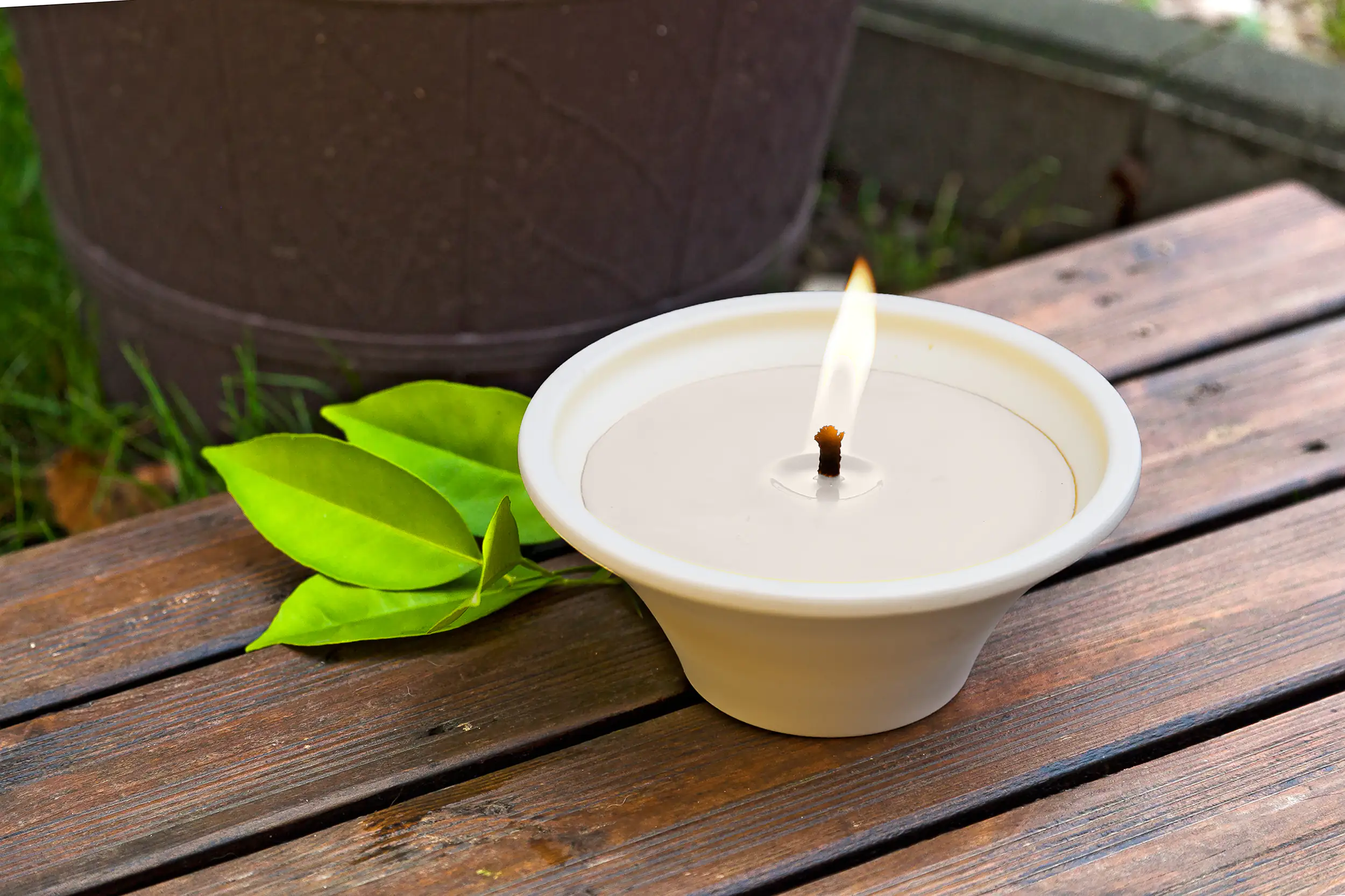 Villa Verde Duftkerze in Keramikschale Vanille, Höhe: 7,5 cm, Ø 18 cm