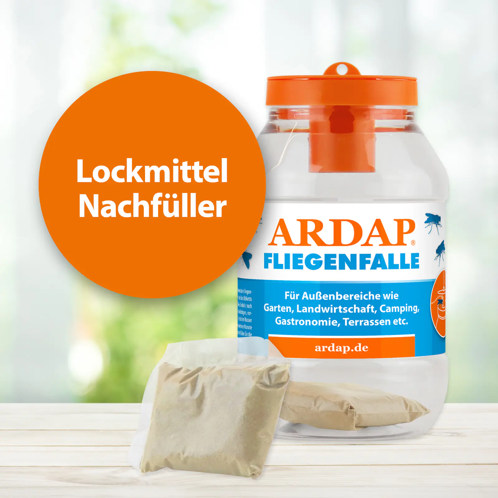 Ardap Fliegenfalle Nachfüllpack 2 Stück 