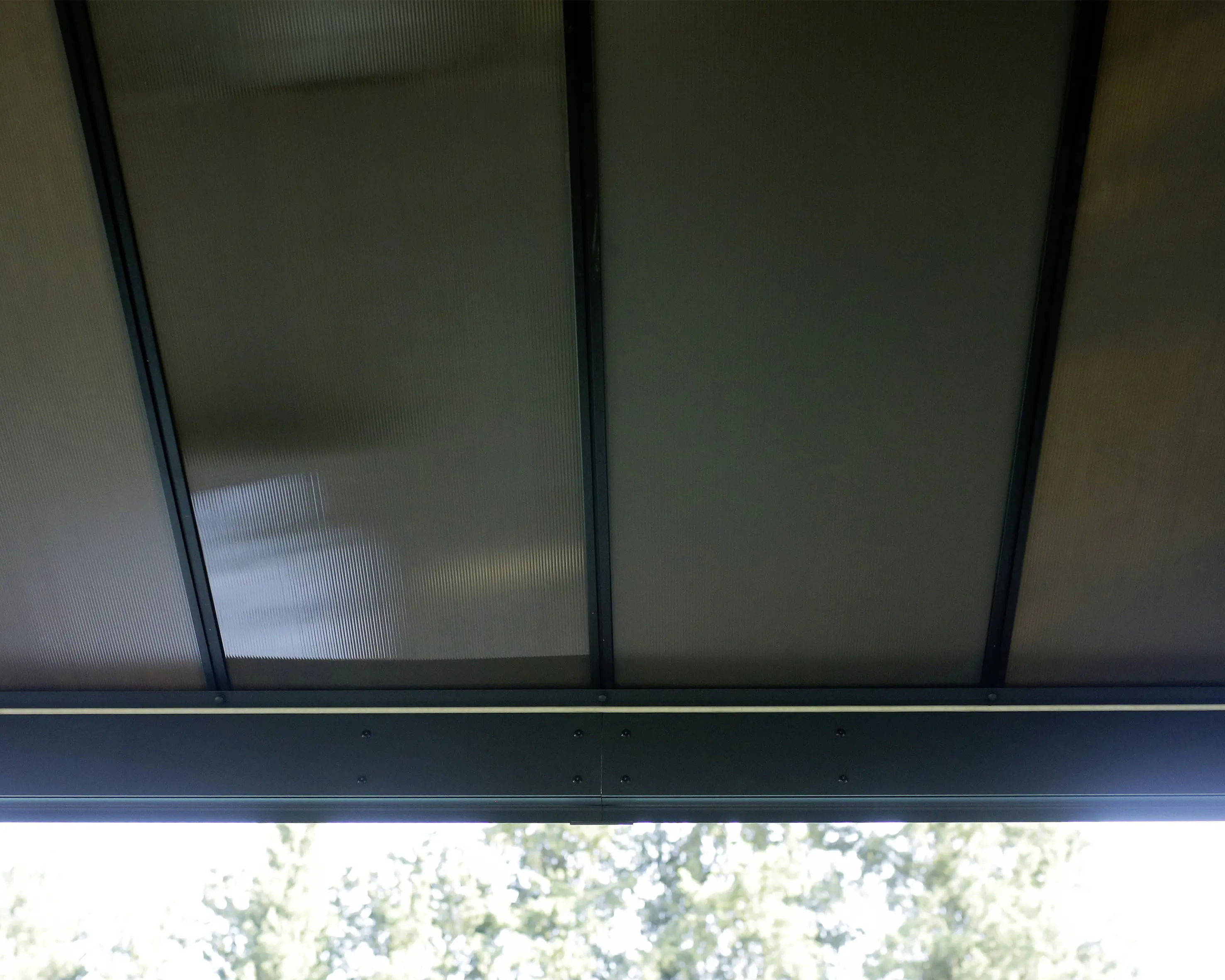 Canopia Pavillon Dallas 425 x 426 cm Aluminium anthrazit