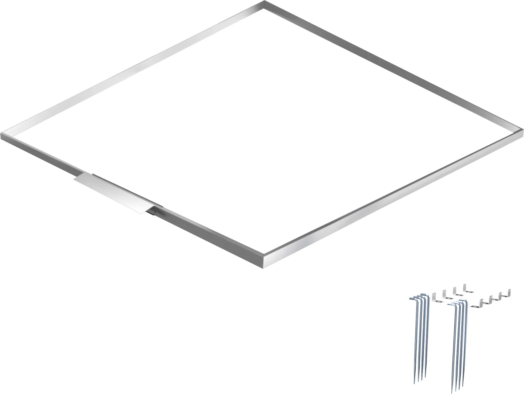 Floraworld Gerätehausbodenrahmen für Floraworld Gerätehaus Premium Q7,5 Firstline