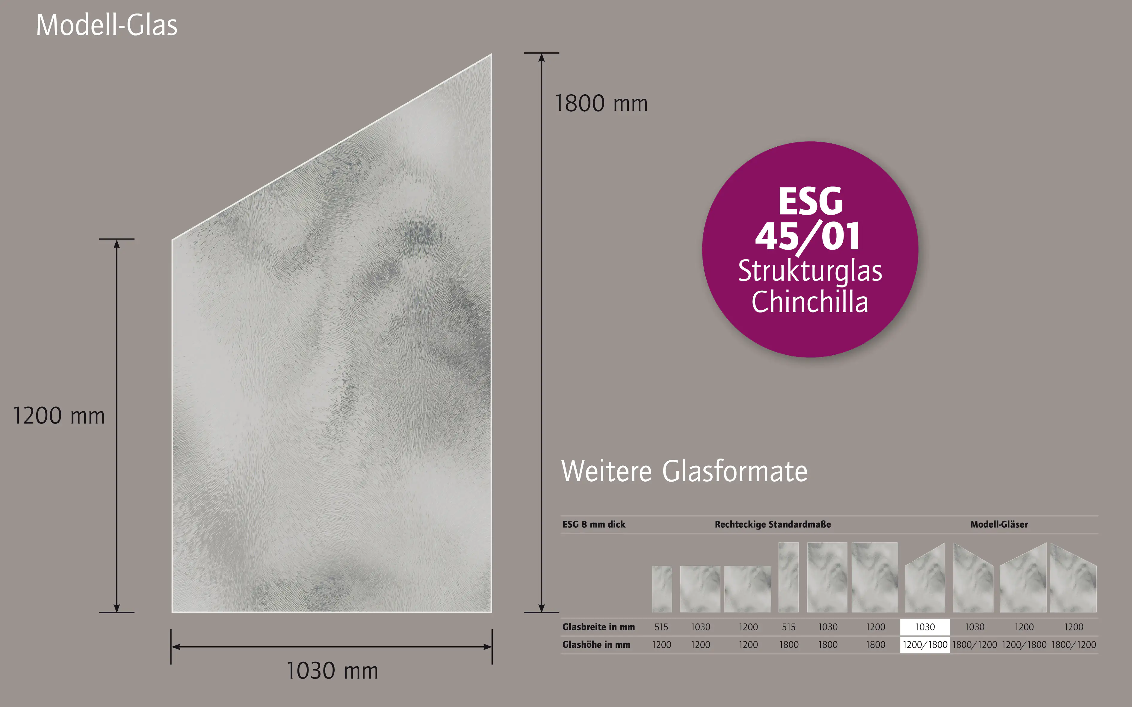 Ambiente Glaszaun B: 103 x Höhe: L 120/R 180 cm, gehärtetes 8 mm Glas Ambiente Glaszaun B: 103 x Höhe: L 120/R 180 cm, gehärtetes 8 mm Glas