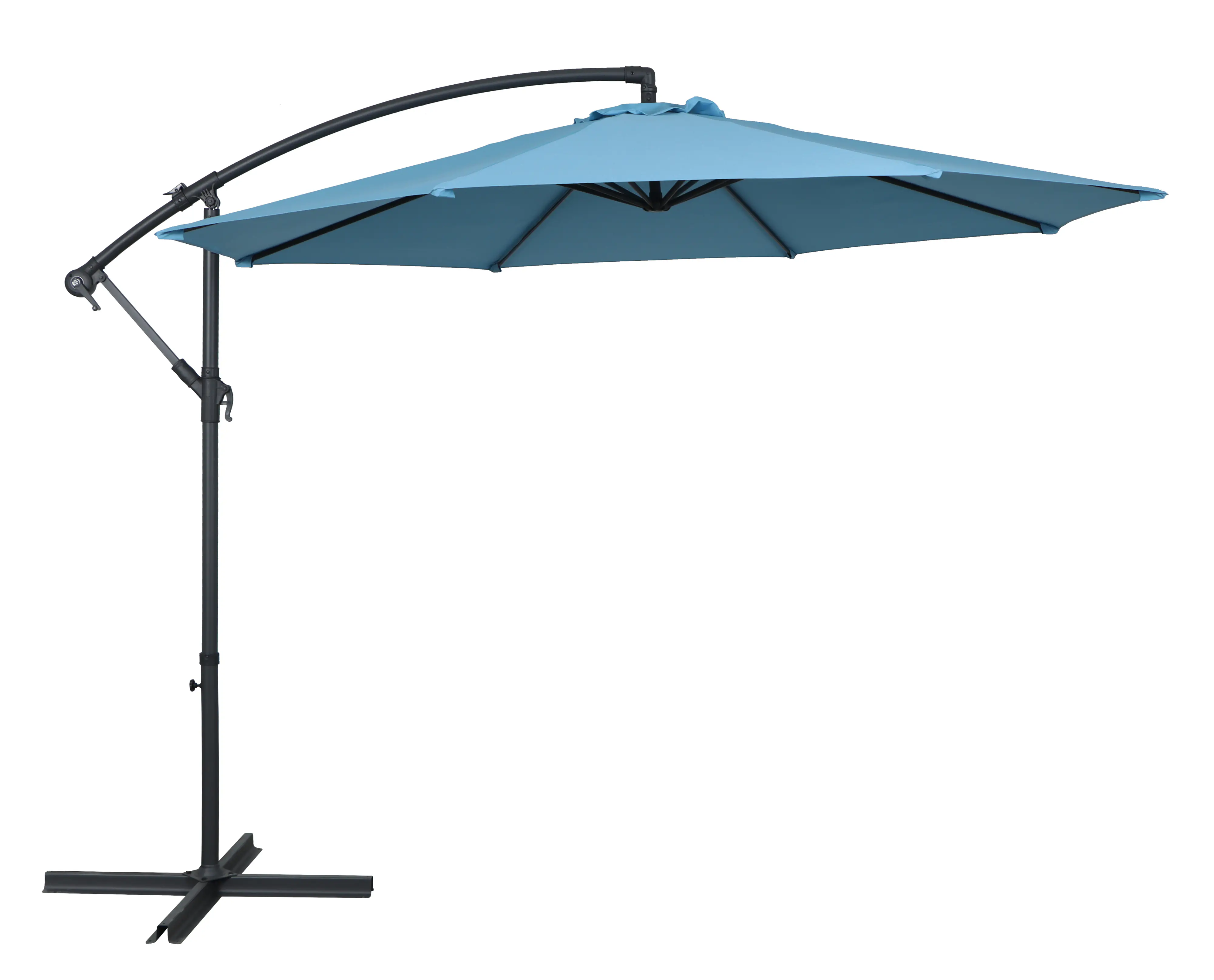 TrendLine Sonnenschirm hellblau Ø 300 cm