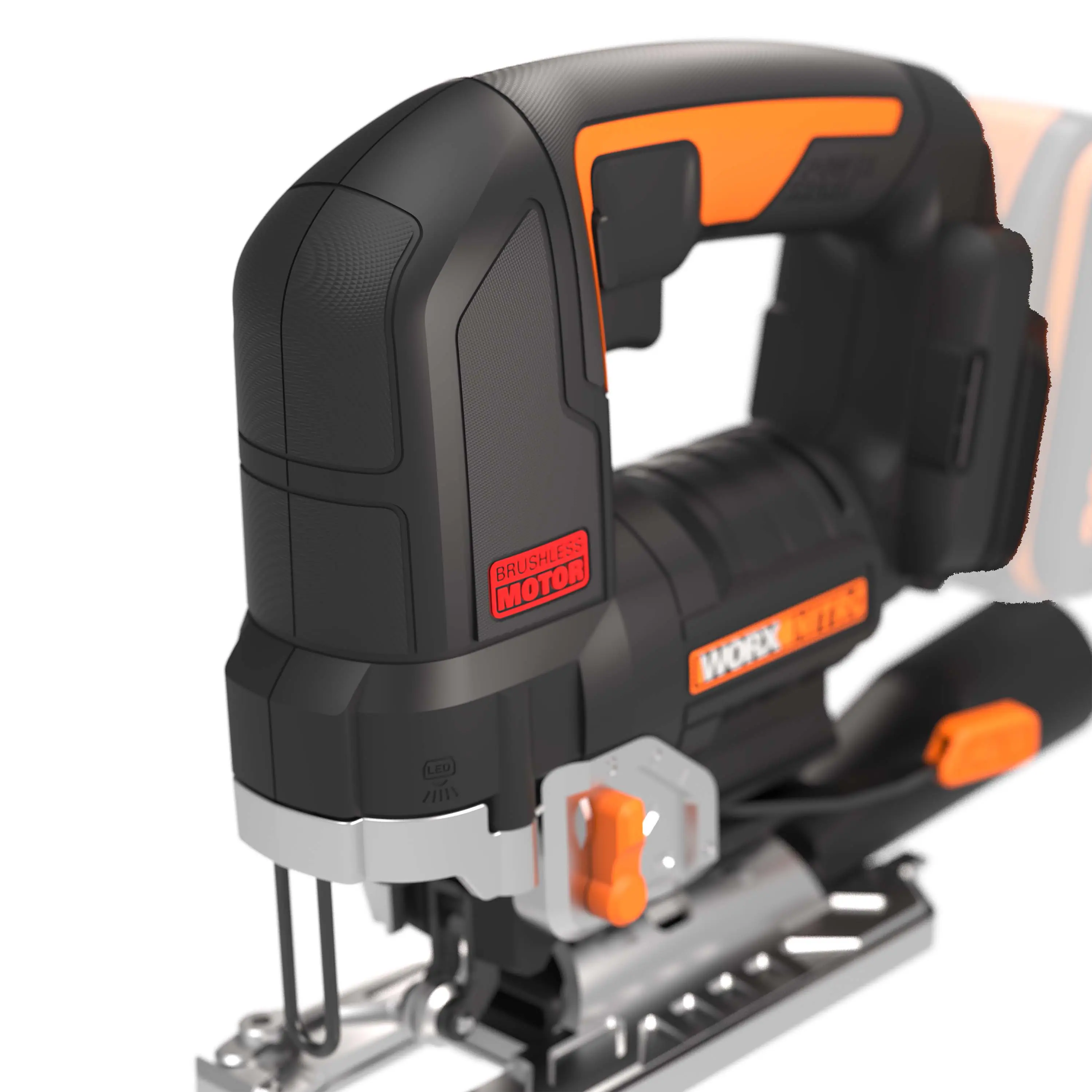 Worx Nitro Akku-Pendelhub-Stichsäge WX542.9 20 V Solo Worx Nitro Akku-Pendelhub-Stichsäge WX542.9 20 V Solo
