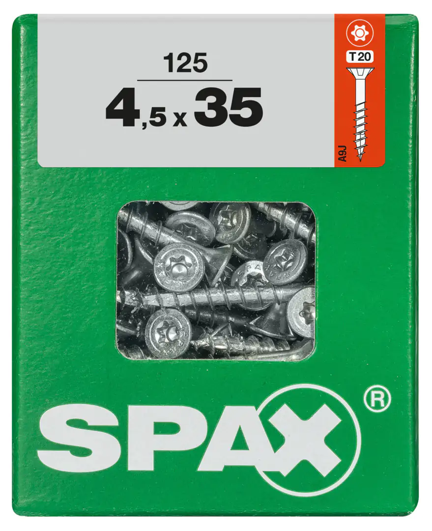 Spax Universalschrauben 4.5 x 35 mm TX 20 - 125 Stk.
