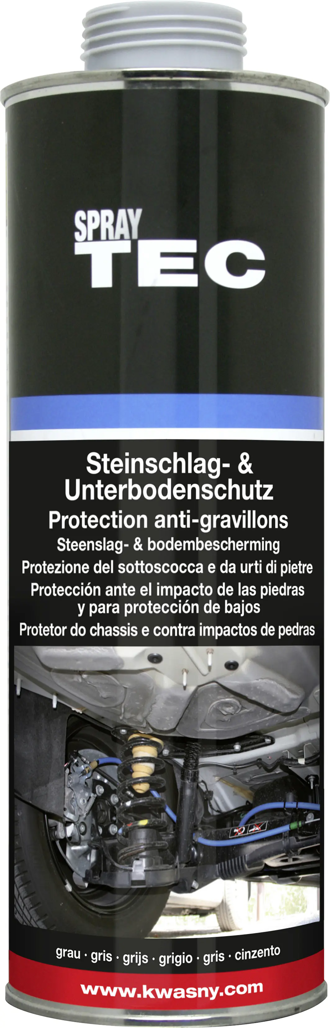 SprayTEC Steinschlag- und Unterbodenschutz grau 1L SprayTEC Steinschlag- und Unterbodenschutz grau 1L