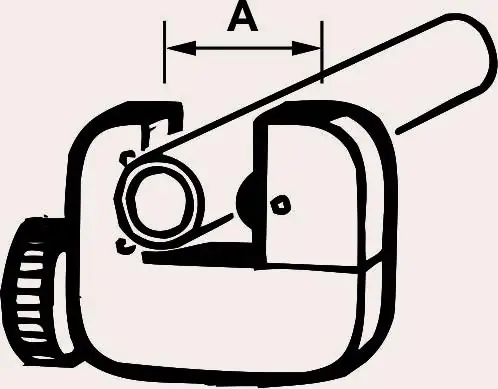 Rohrabschneider für Kupferrohre Ø 3 - 30 mm