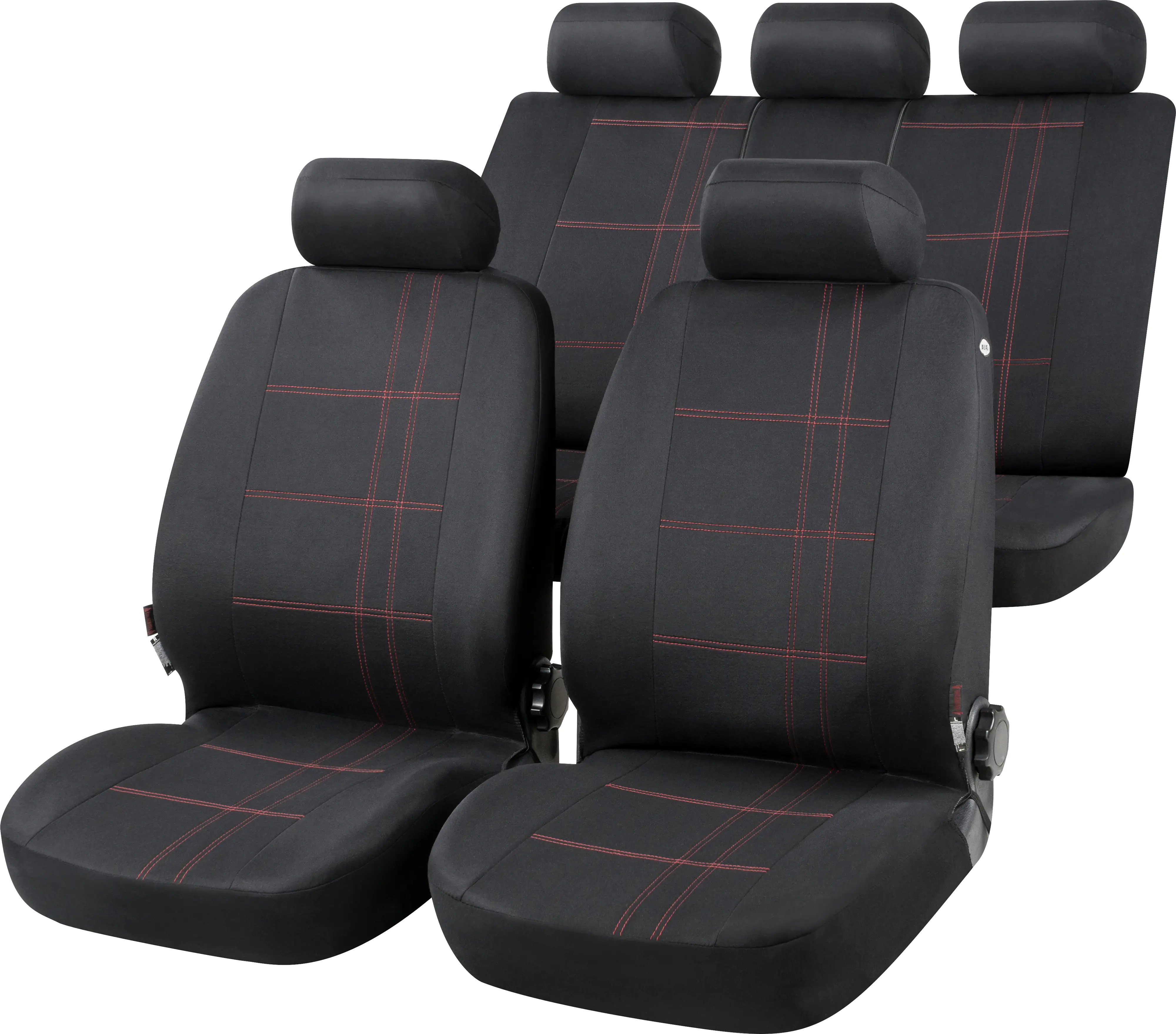 Walser Autositzbezug Nashville Komplett-Set schwarz