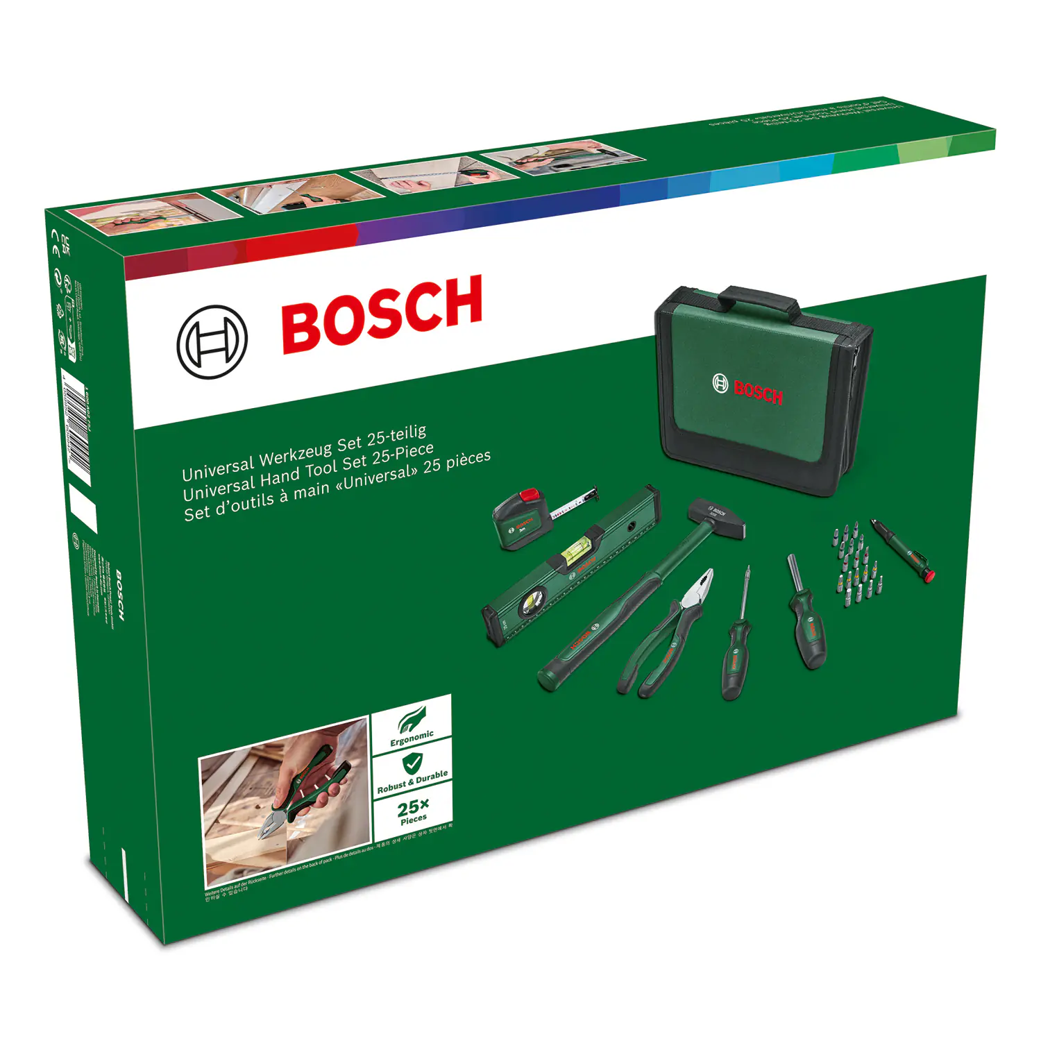 Bosch DIY Handwerkzeug-Set 25-teilig Universal