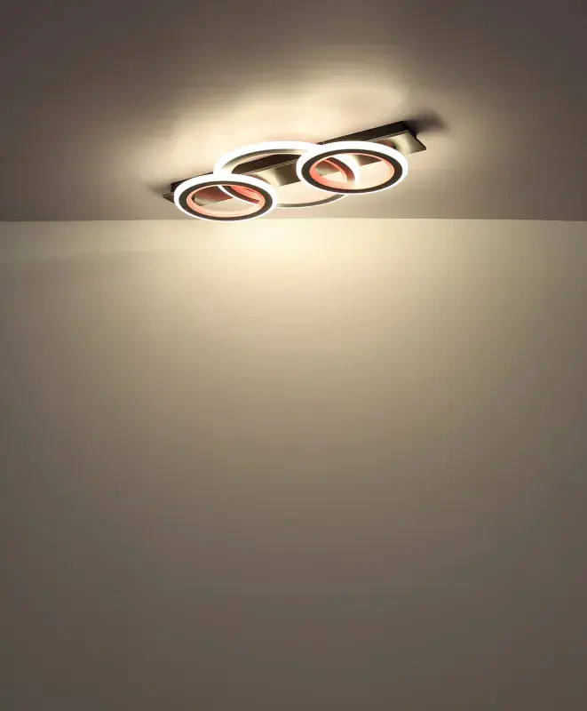 Globo Deckenleuchte Jayden 73 x 37 cm schwarz CCT