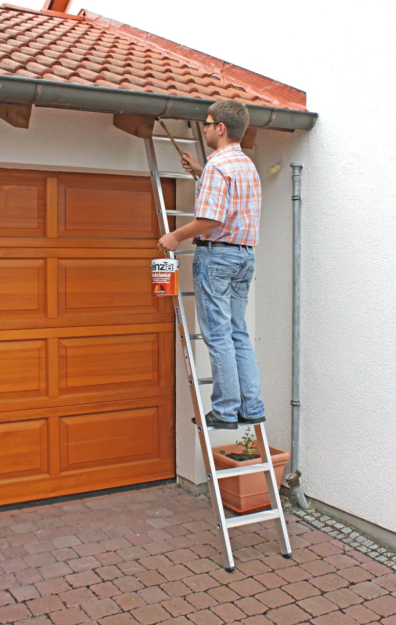 Krause Aluminium-Anlegeleiter STABILO +S 2,90 m