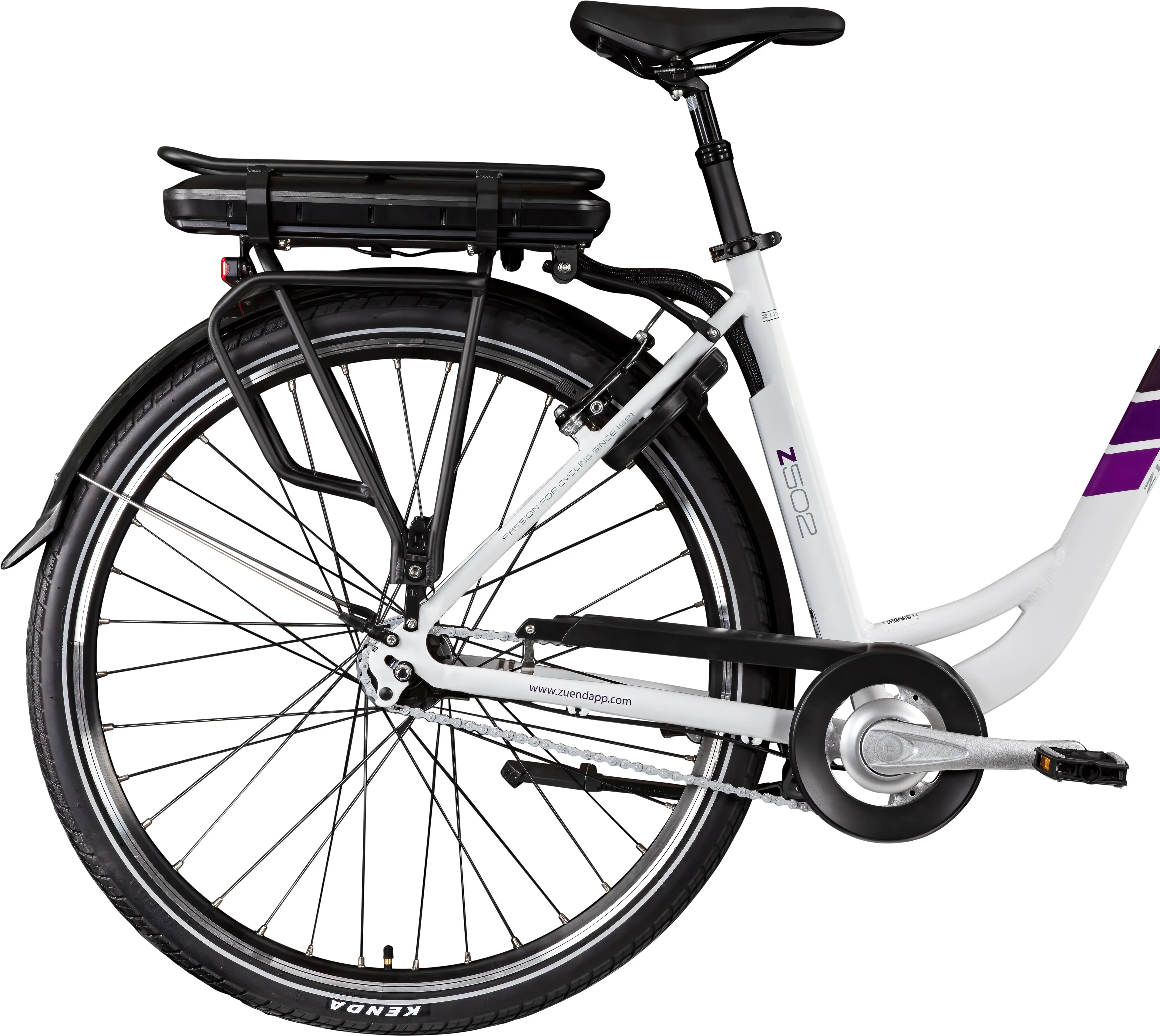 Zündapp E-Bike Z502 City 28 Zoll 7-Gang 522 Wh weiß lila Zündapp E-Bike Z502 City 28 Zoll 7-Gang 522 Wh weiß lila