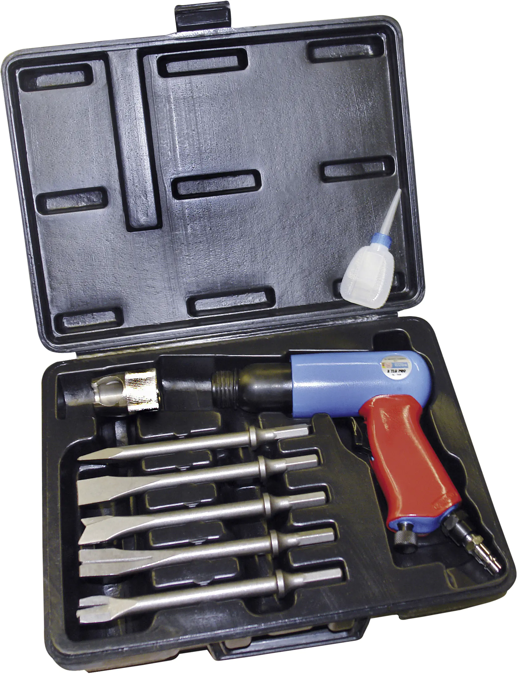 Güde Druckluft Meißelhammer-Set PRO 8-teilig