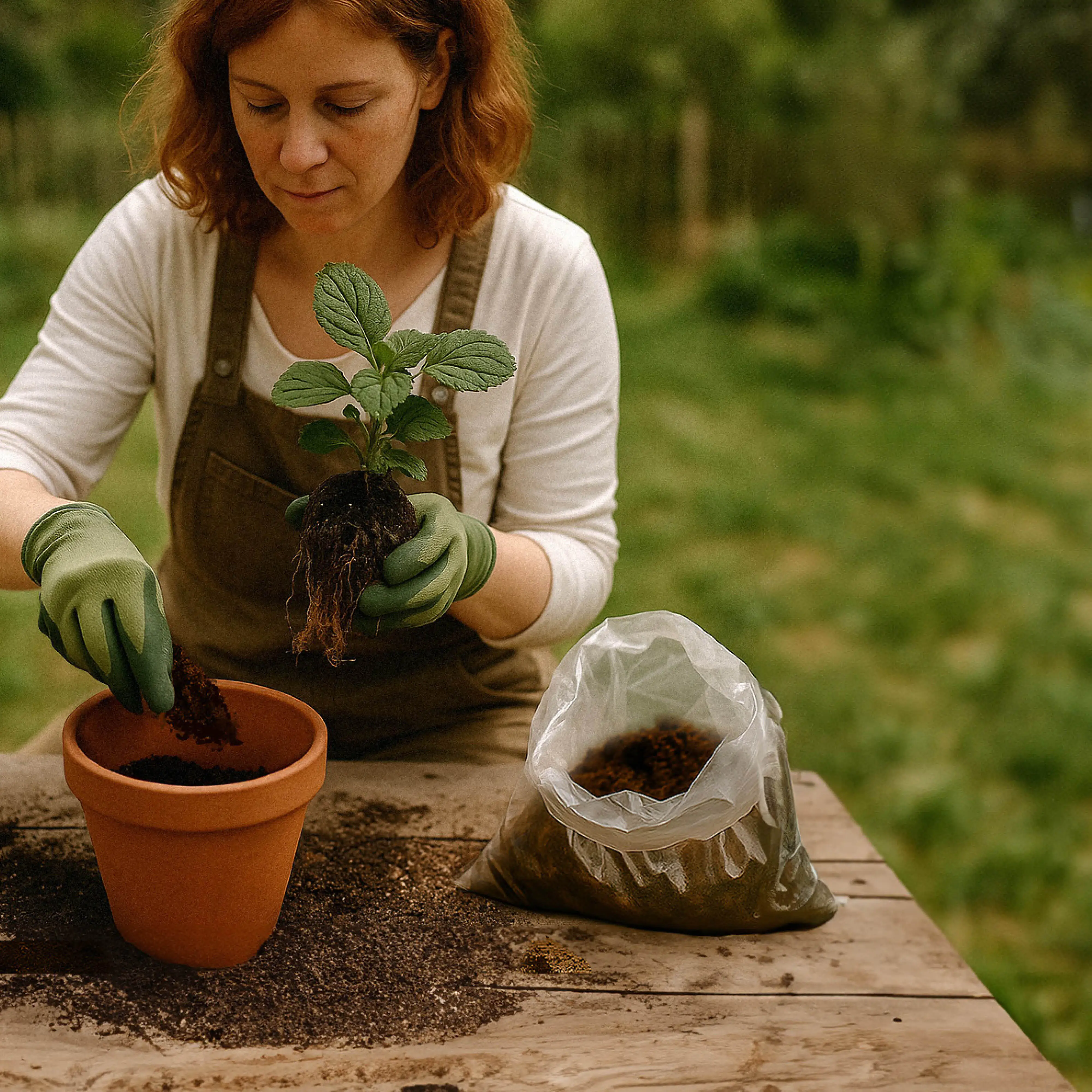 BioGreen Wollflocken aus Schurwolle zur Bodenverbesserung 1 kg
