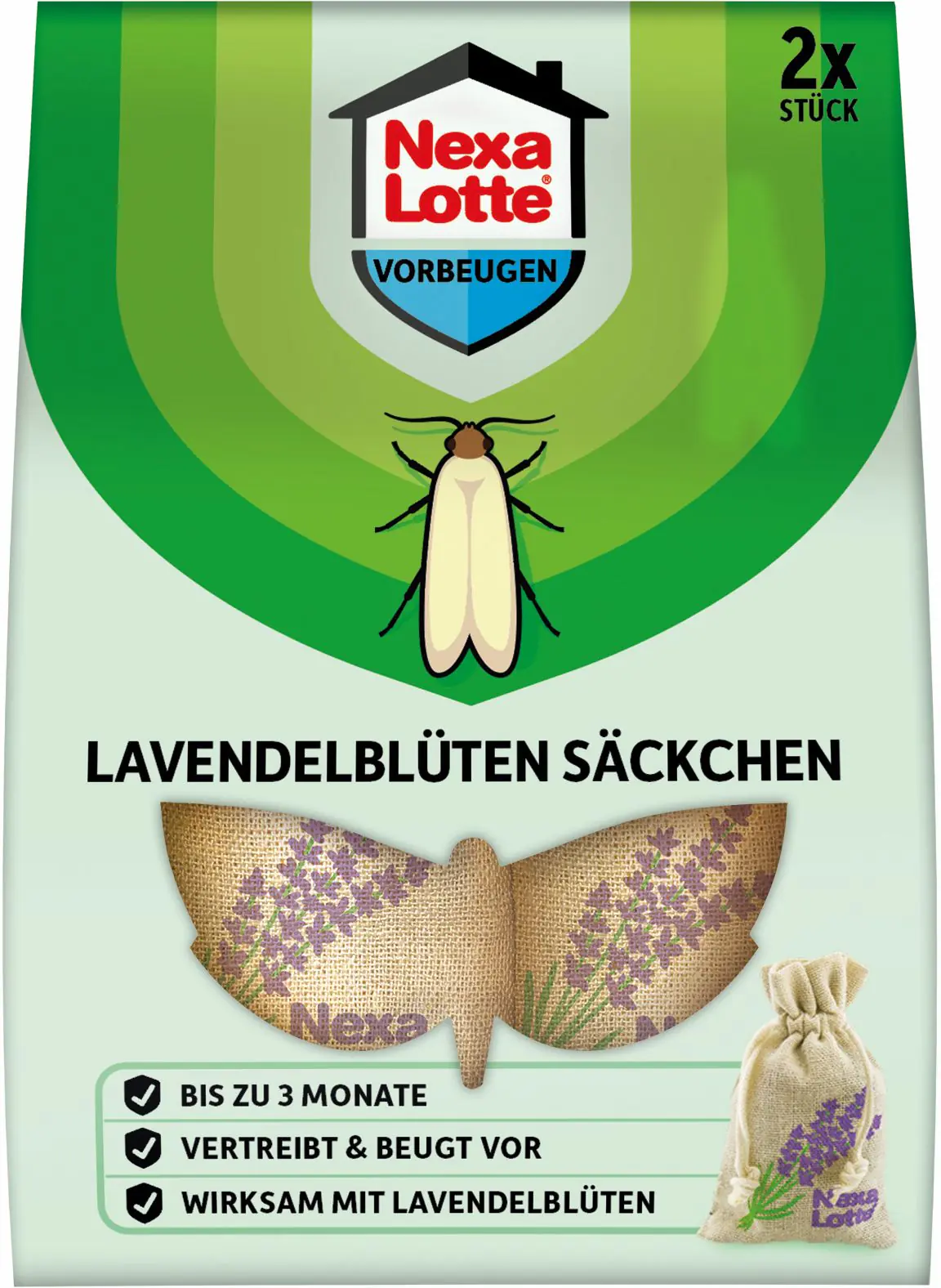 Nexa Lotte Lavendelblüten Säckchen 2 Stück