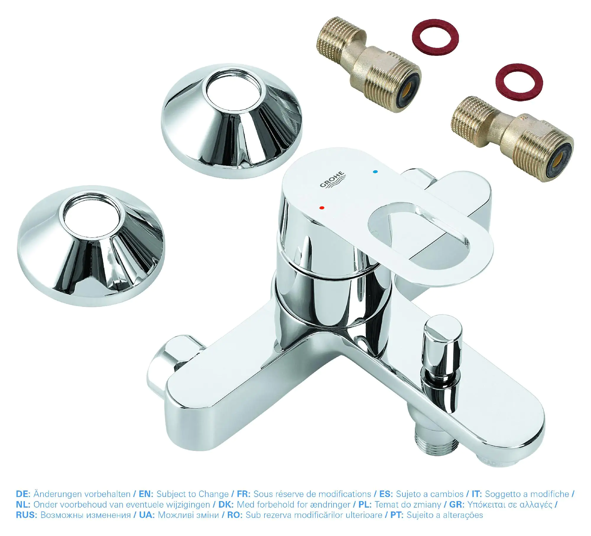 Grohe Badewannenarmatur StartLoop verchromt Grohe Badewannenarmatur StartLoop verchromt