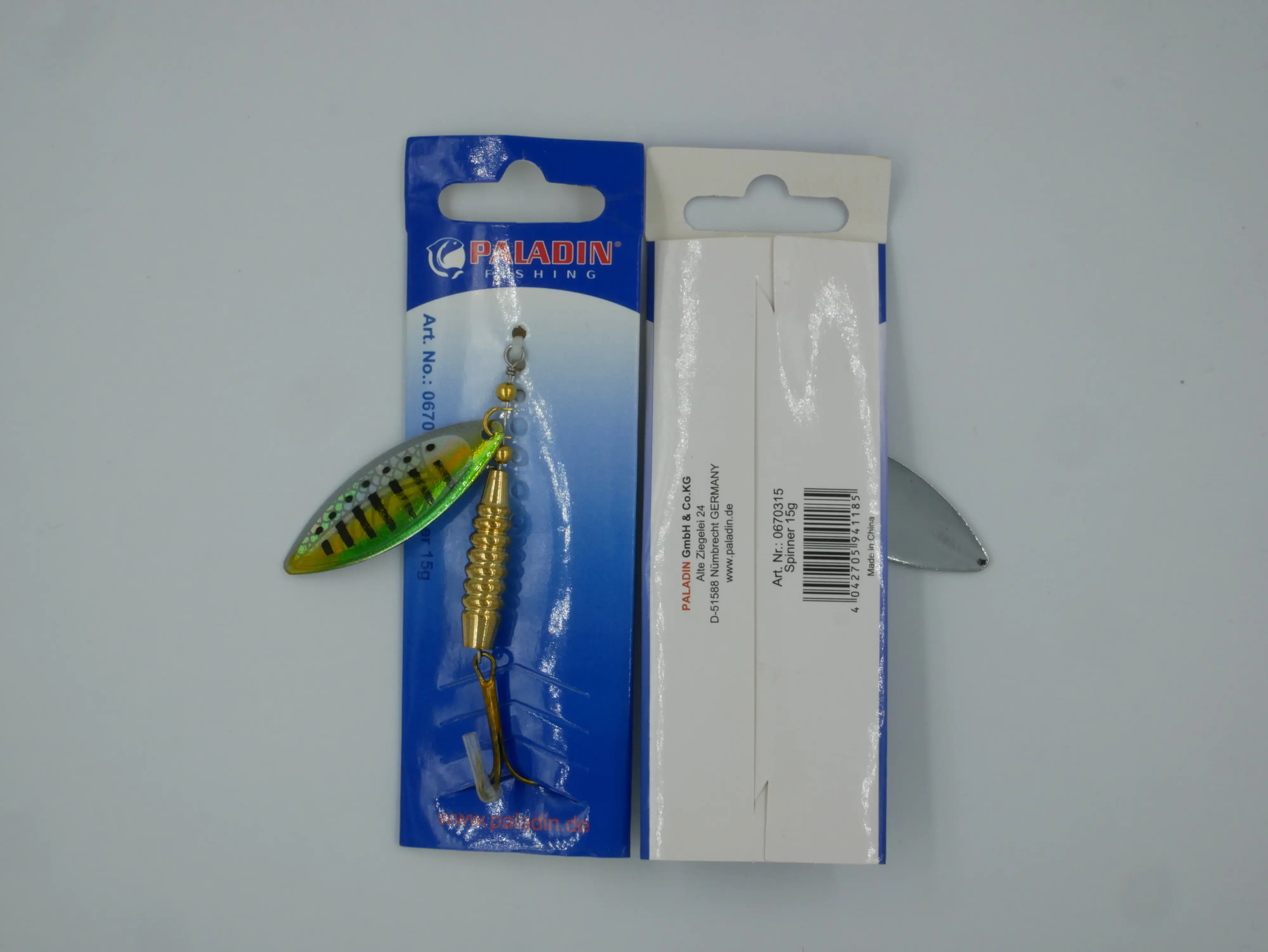 Paladin Spinner 15g mit Drilling